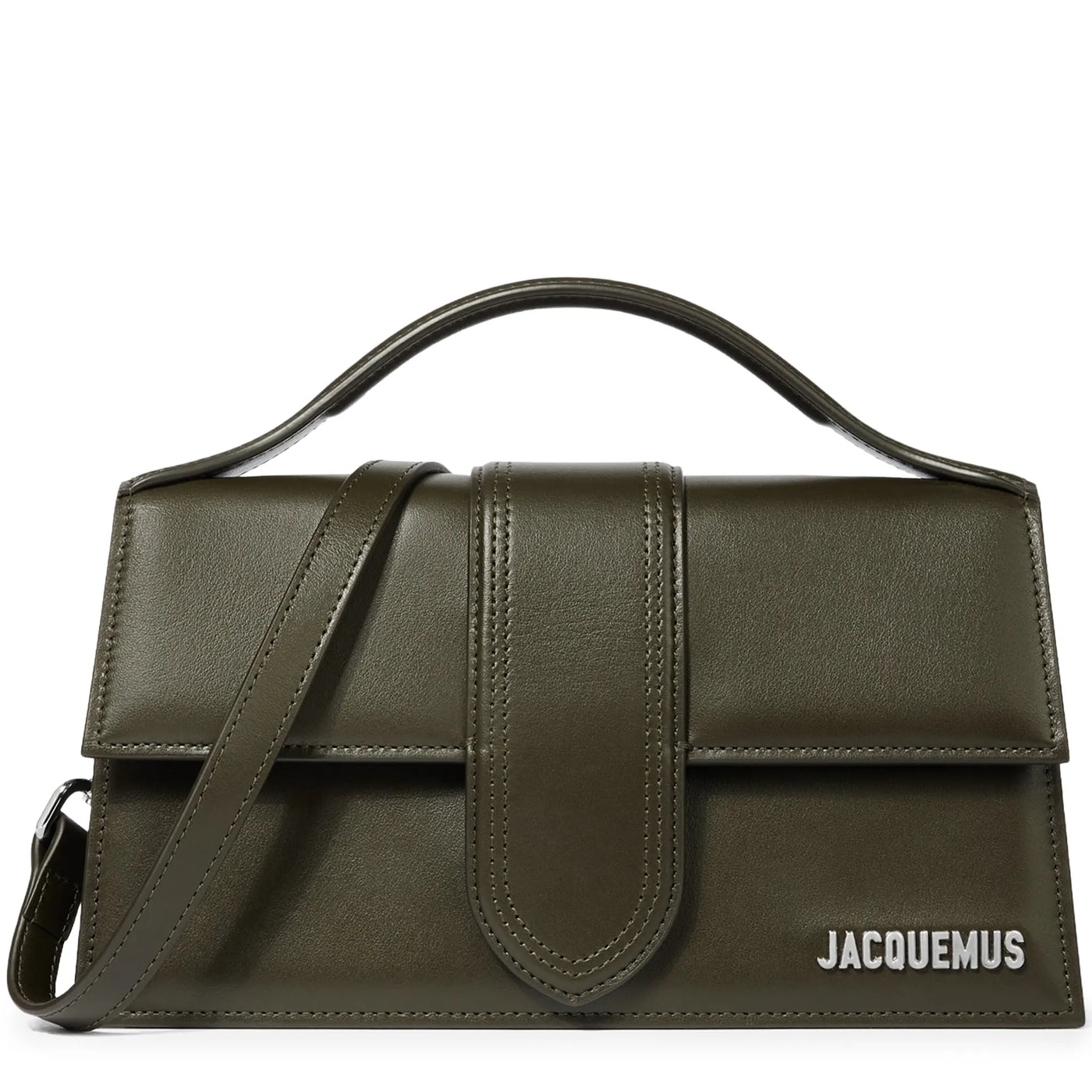 Sac à bandoulière Jacquemus Large Bambino Foncé Khaki Crossbody