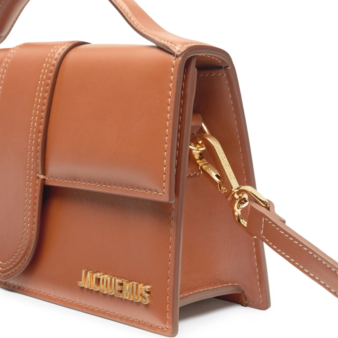 Sac à bandoulière Jacquemus Large Bambino Clair Marron Crossbody — vue 4