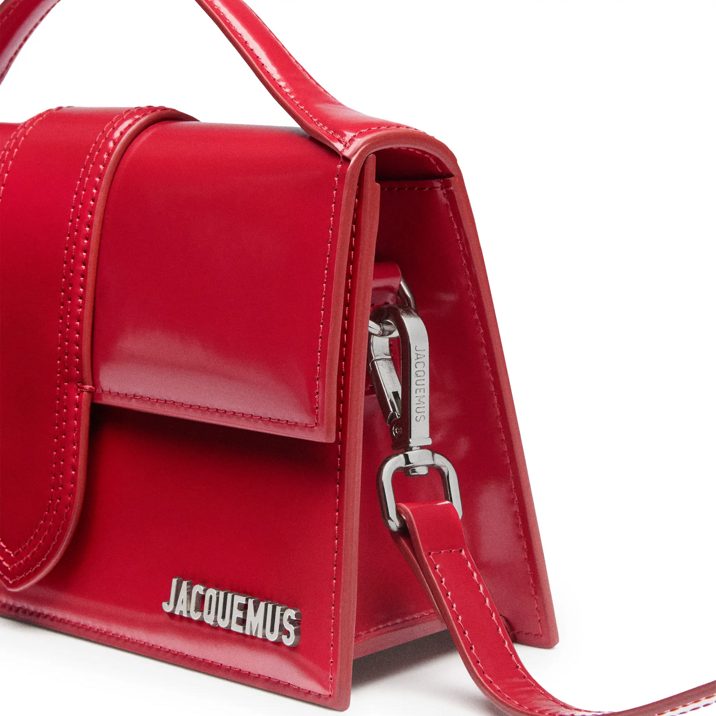Sac à bandoulière Jacquemus Large Bambino Rouge Crossbody — vue 4
