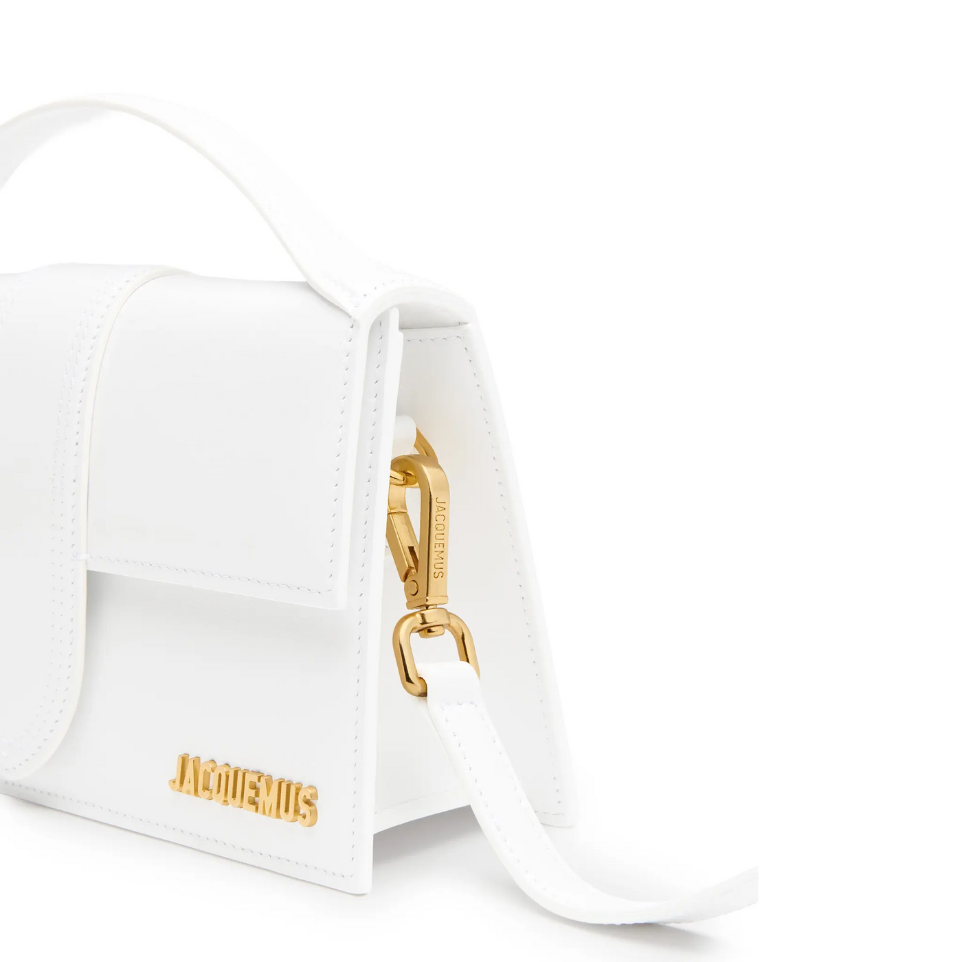 Sac à bandoulière Jacquemus Large Bambino Blanc Crossbody — vue 4