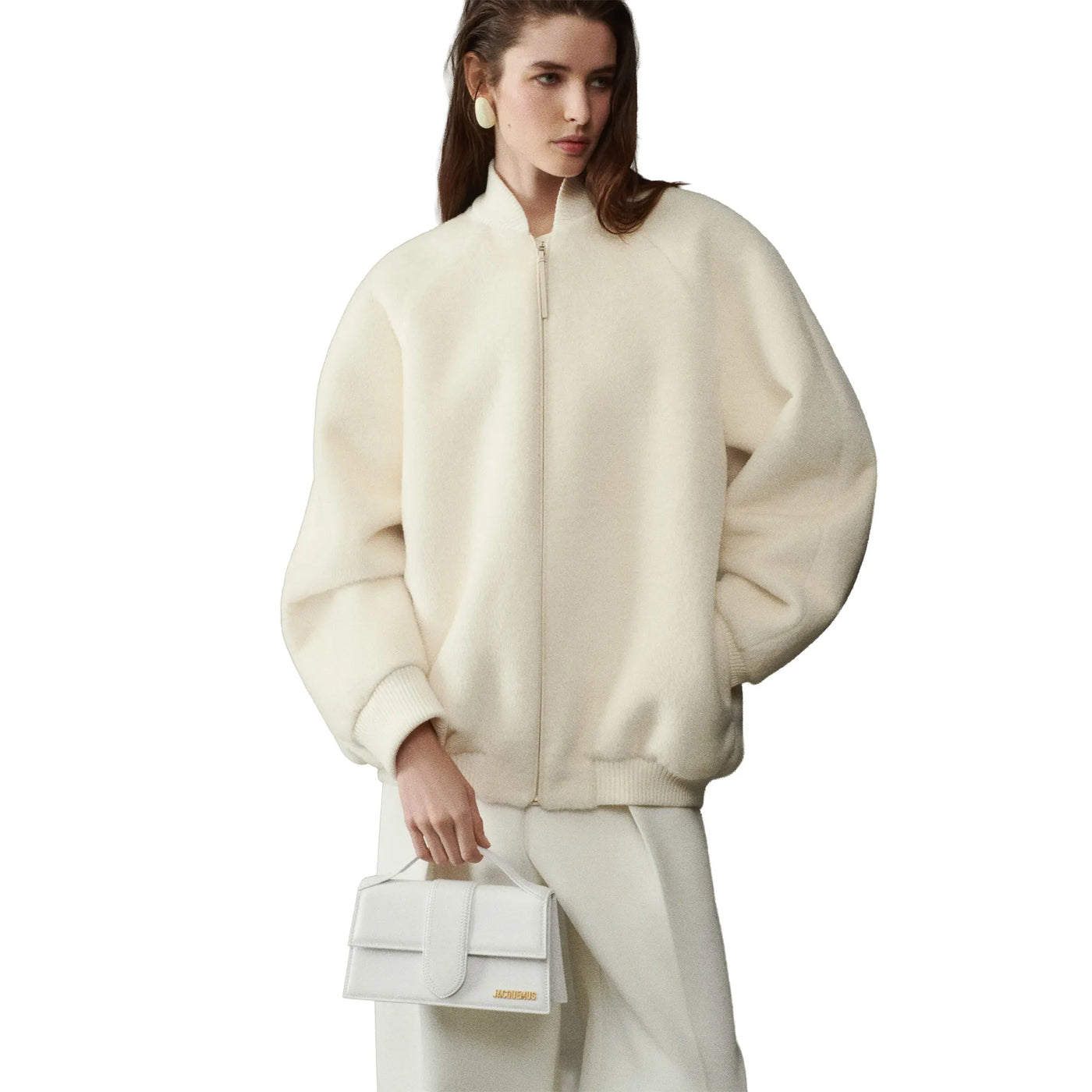 Sac à bandoulière Jacquemus Large Bambino Blanc Crossbody — vue 6