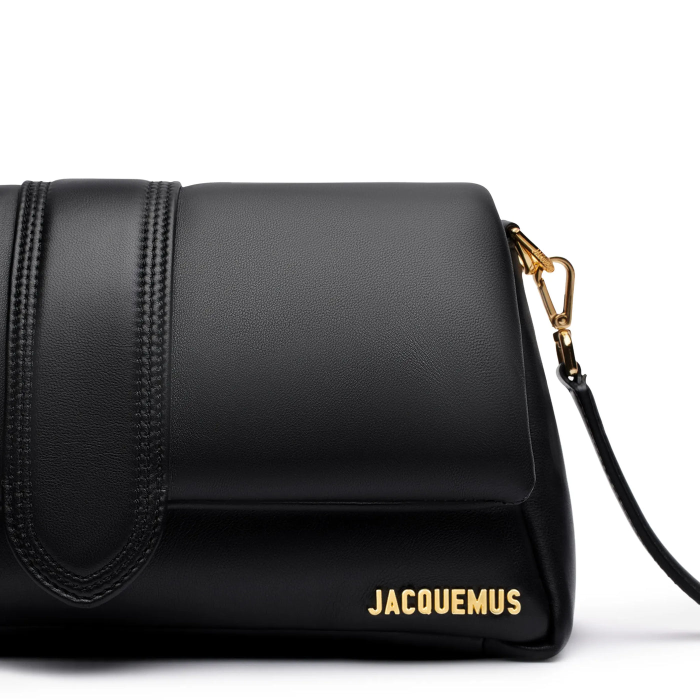 Sac à bandoulière Jacquemus le Bambimou Puffed Flap Noir Crossbody — vue 4