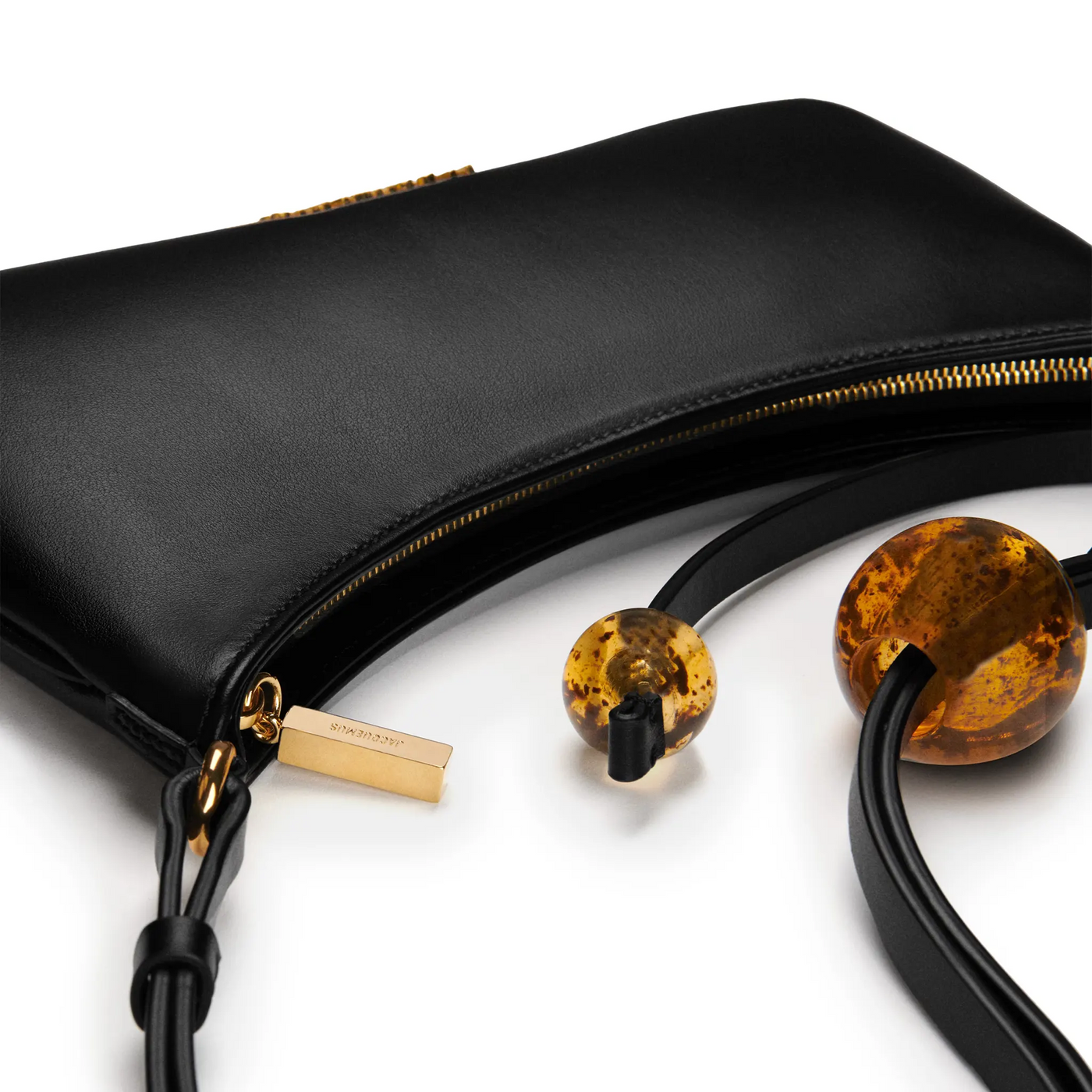 Sac à bandoulière Jacquemus le Bisou Perle Noir Shoulder — vue 3