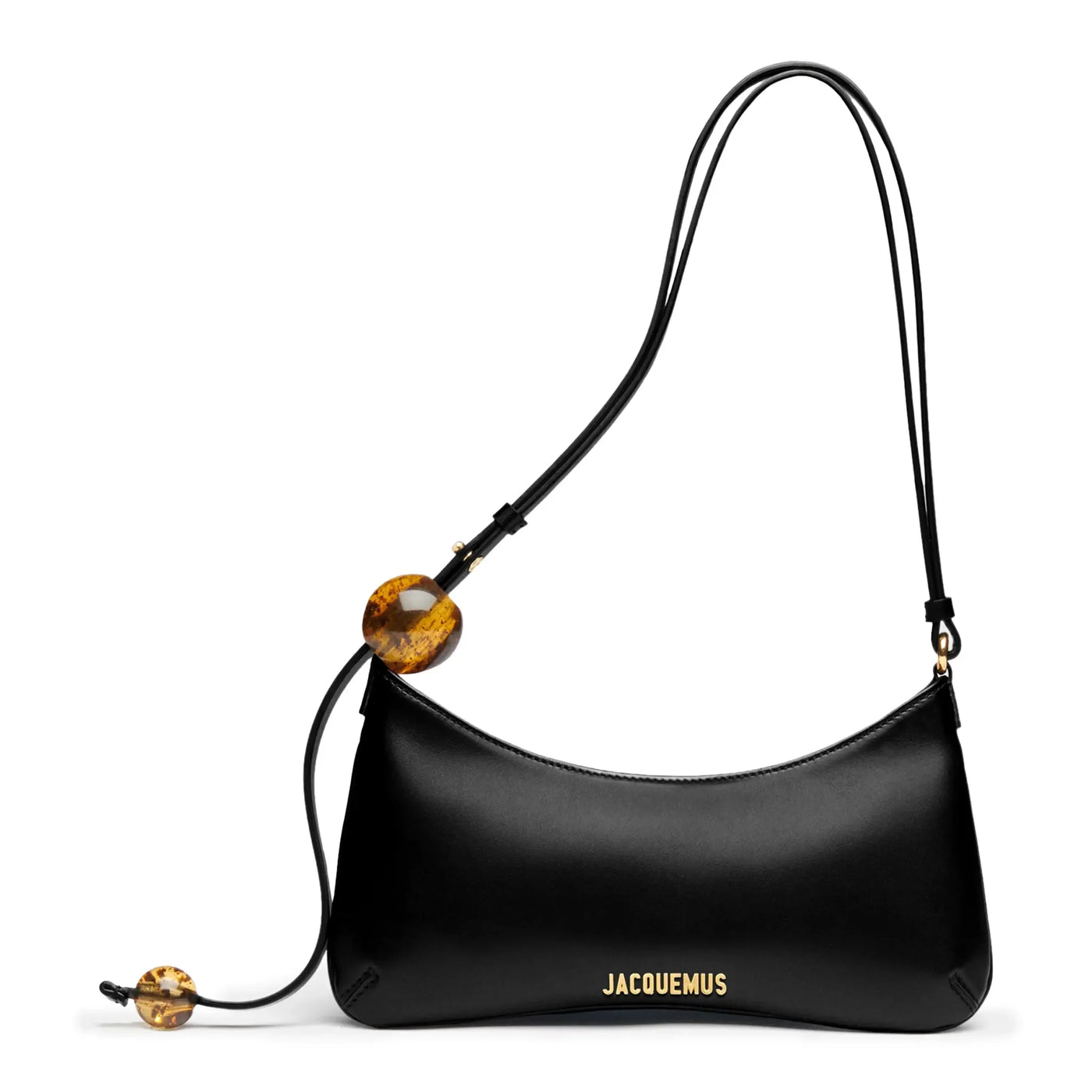 Sac à bandoulière Jacquemus le Bisou Perle Noir Shoulder