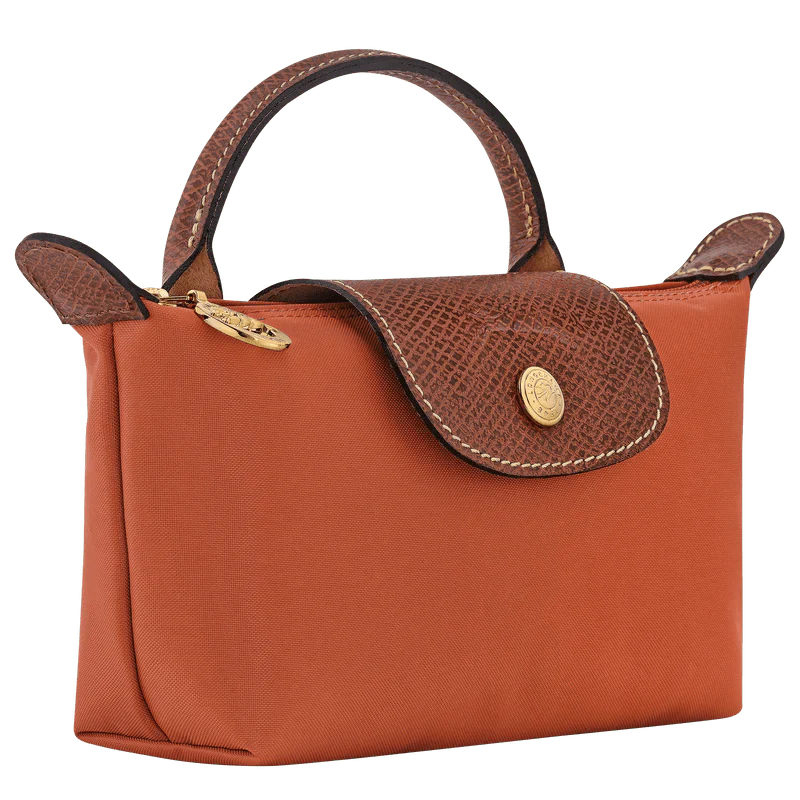 Pochette Longchamp le Pliage Original Brique — vue 3