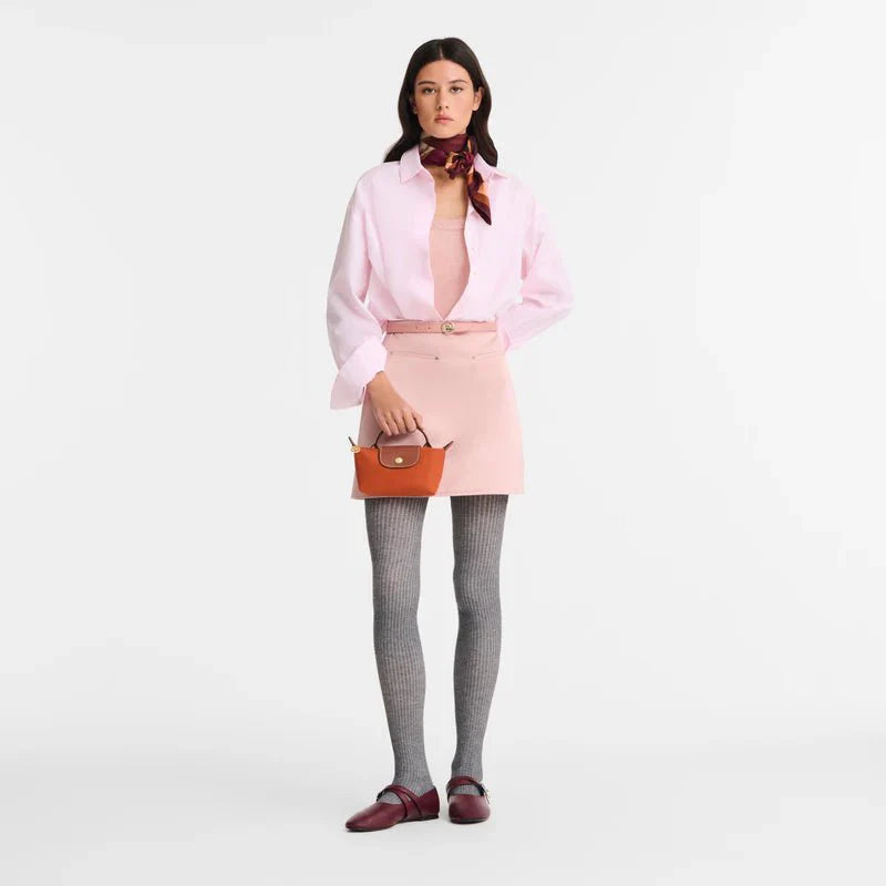 Pochette Longchamp le Pliage Original Brique — vue 2