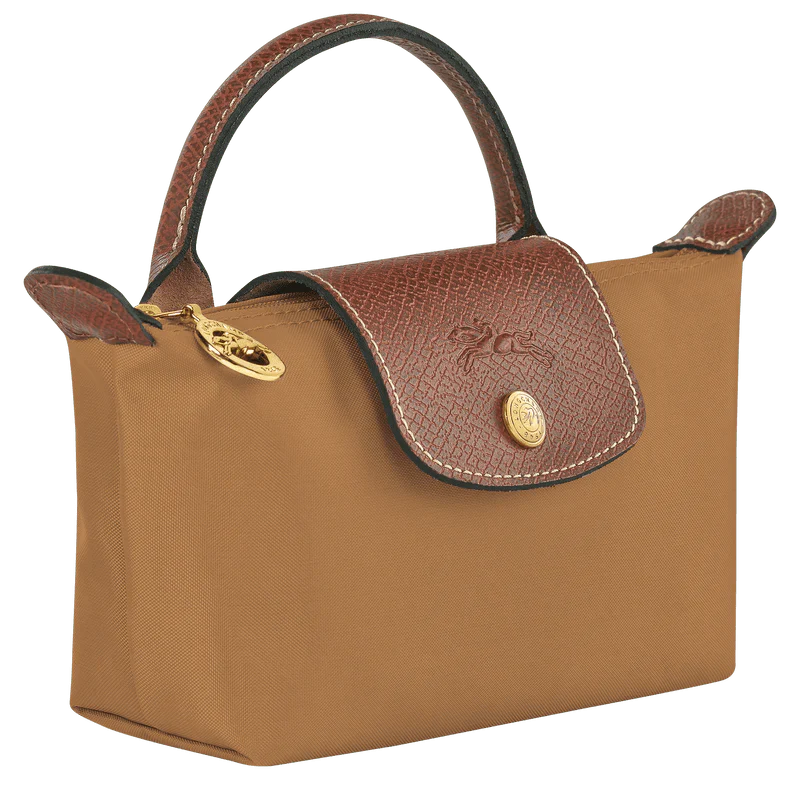 Pochette Longchamp le Pliage Original Chamois — vue 3