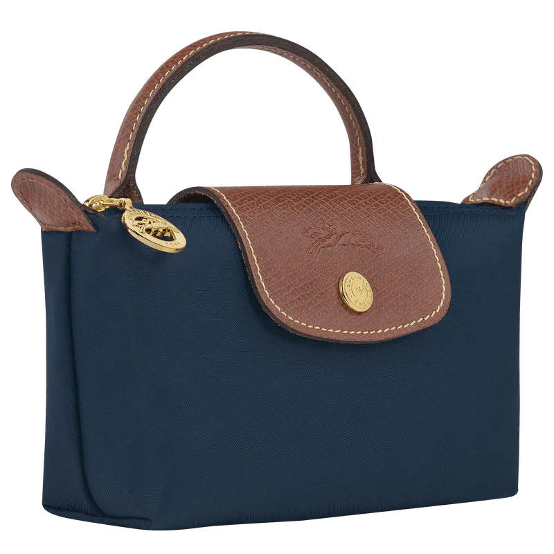 Pochette Longchamp le Pliage Original Marine — vue 3