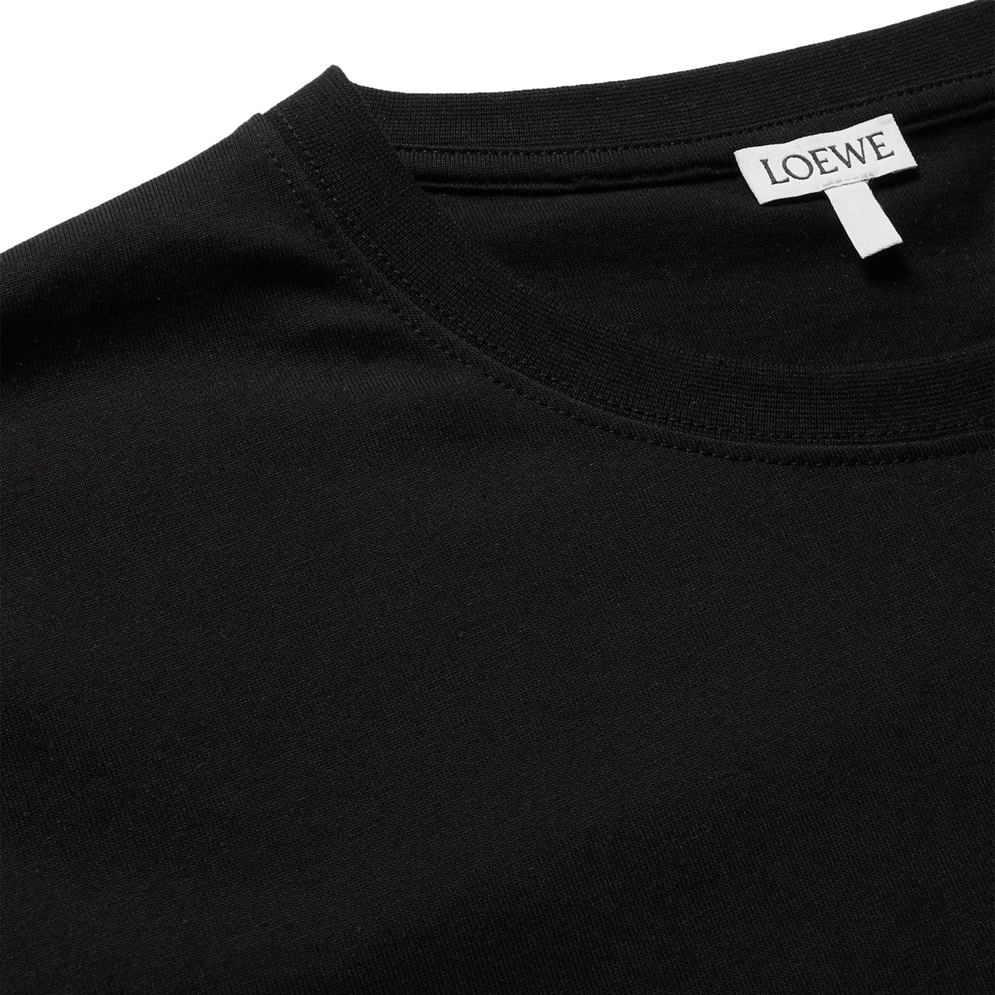 T-Shirt Loewe Anagram Chest Logo Noir T Shirt — vue 5