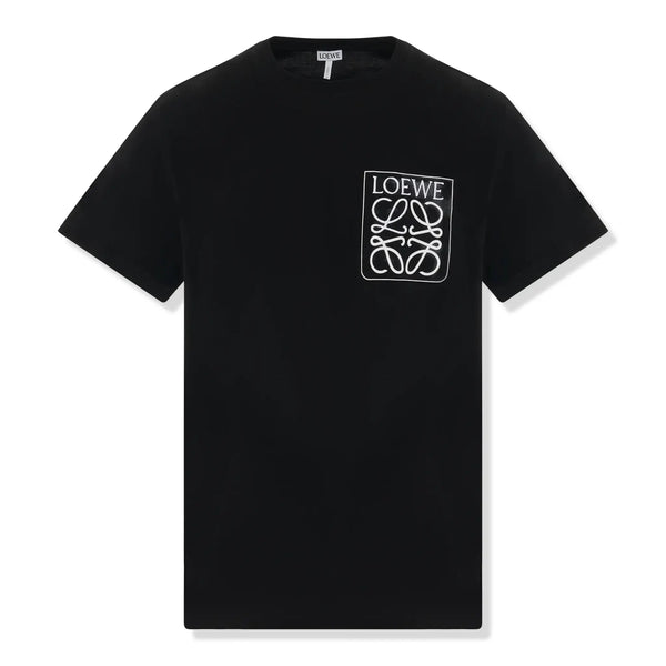 T-Shirt Loewe Anagram Fake Pocket Noir T Shirt