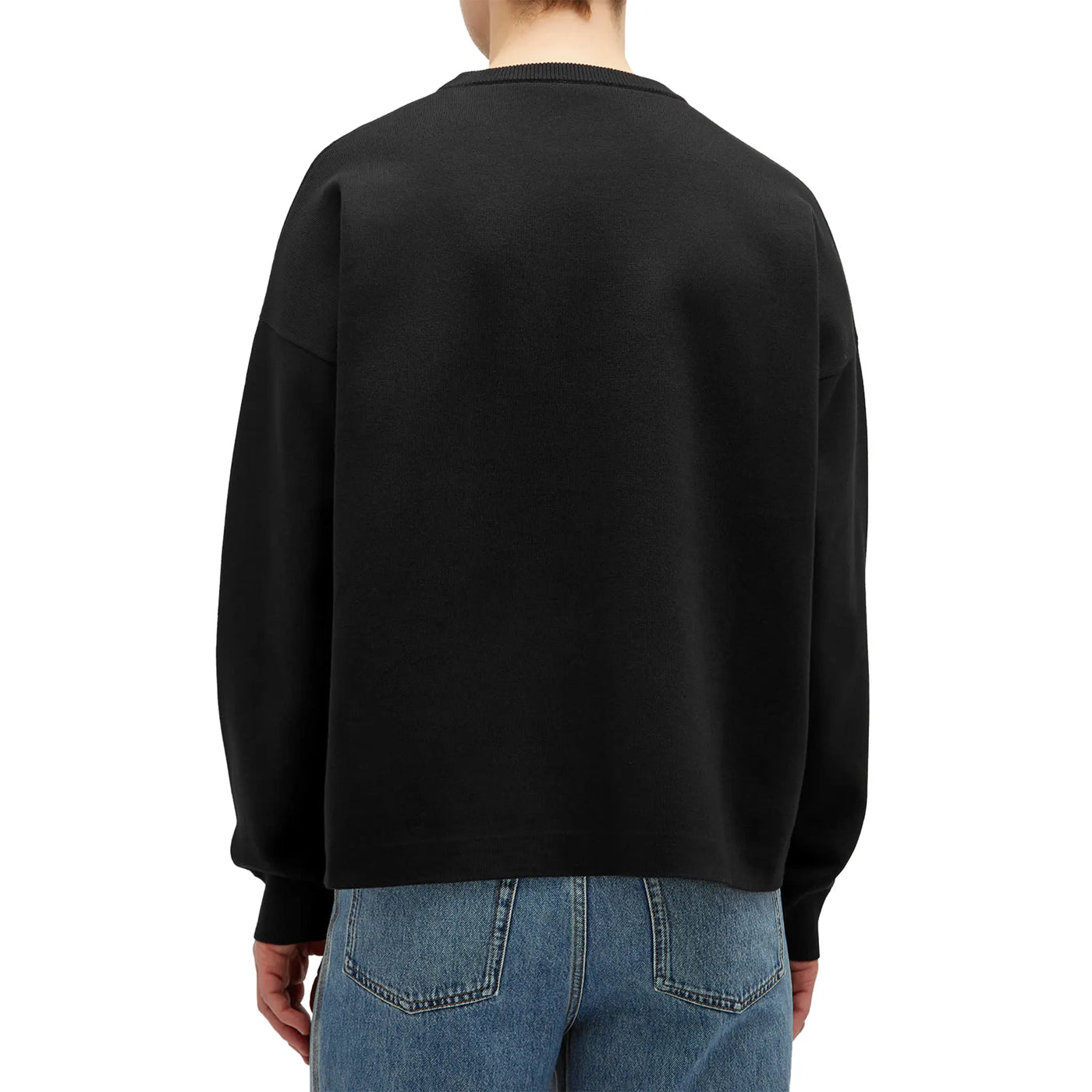 Sweat Loewe Anagram Pocket Cotton and Viscose Noir — vue 2