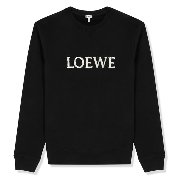 Sweat Loewe Crewneck Cotton Noir