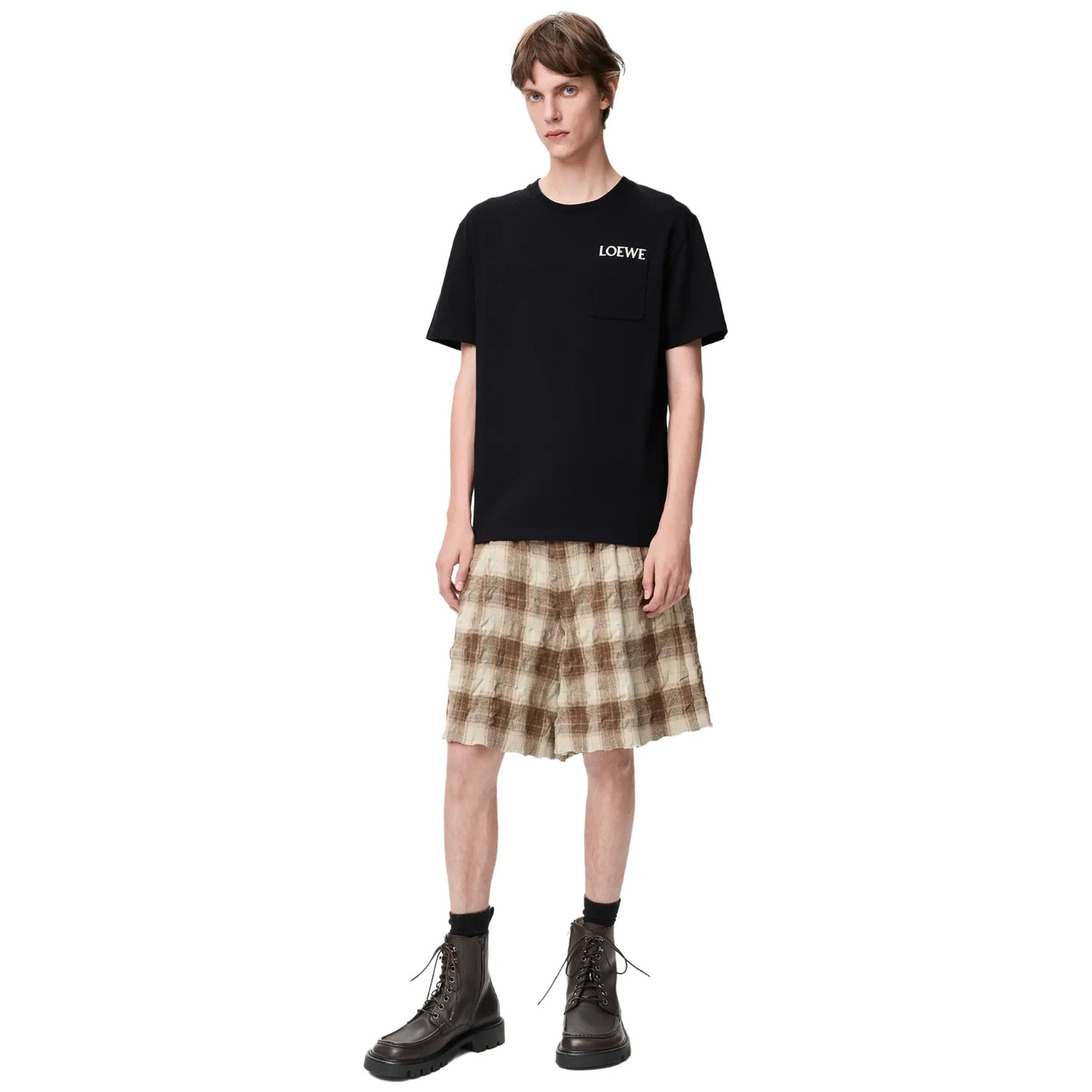 T-Shirt Loewe Relaxed Fit Cotton Noir T-shirt — vue 4