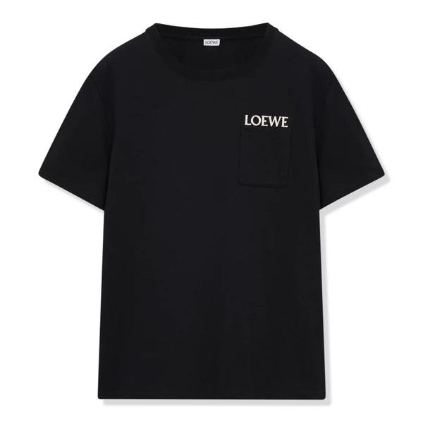 T-Shirt Loewe Relaxed Fit Cotton Noir T-shirt