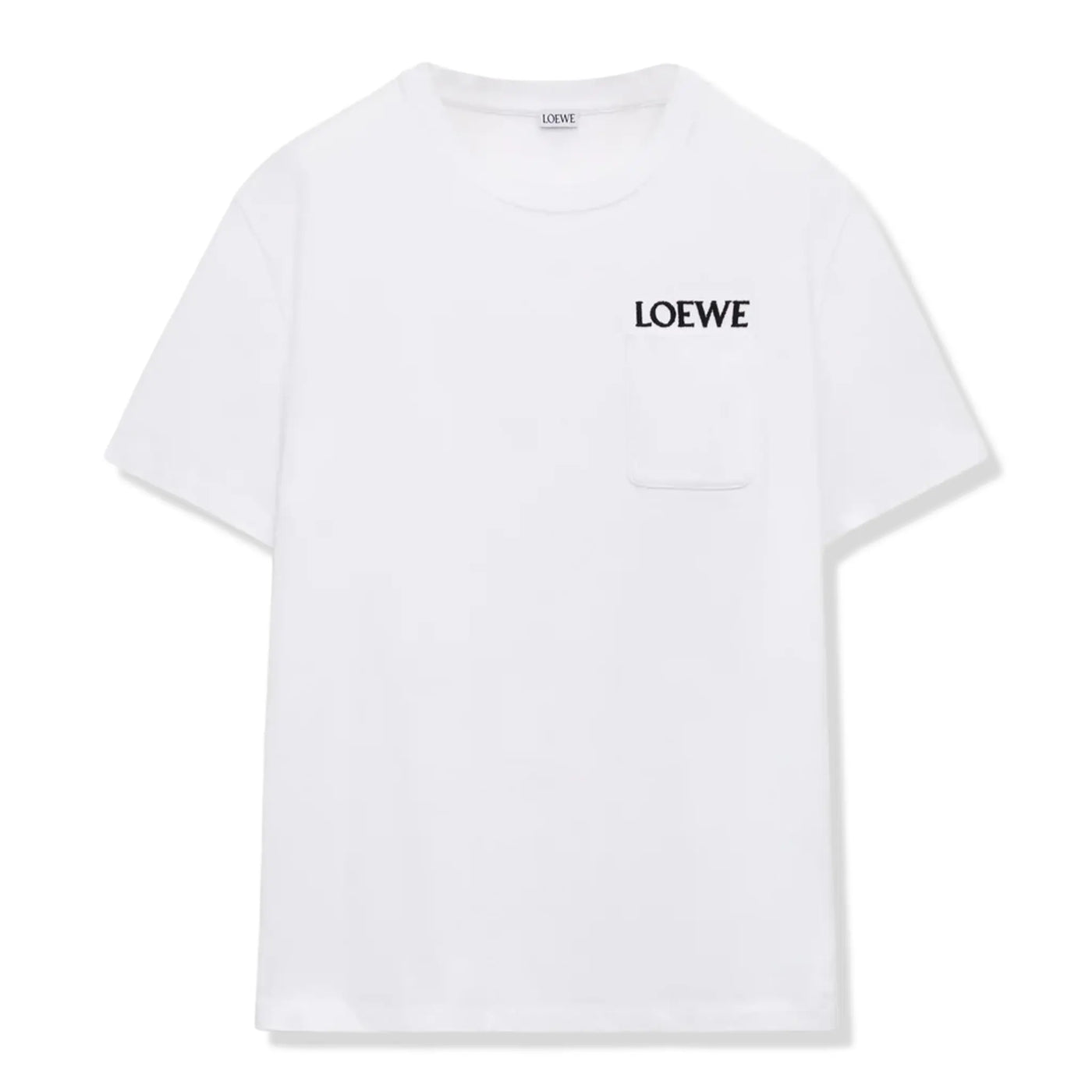 T-Shirt Loewe Relaxed Fit Cotton Blanc T-shirt