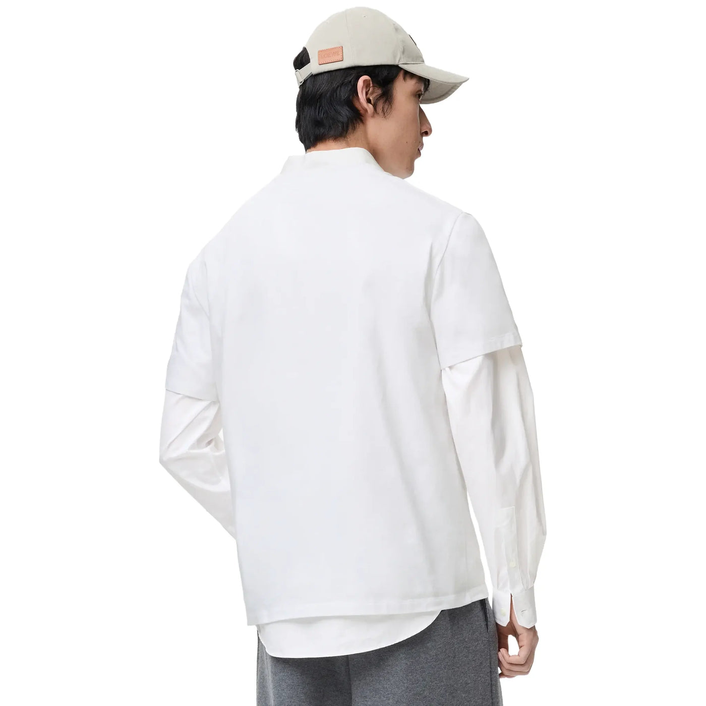 T-Shirt Loewe Relaxed Fit Cotton Blanc T-shirt — vue 2