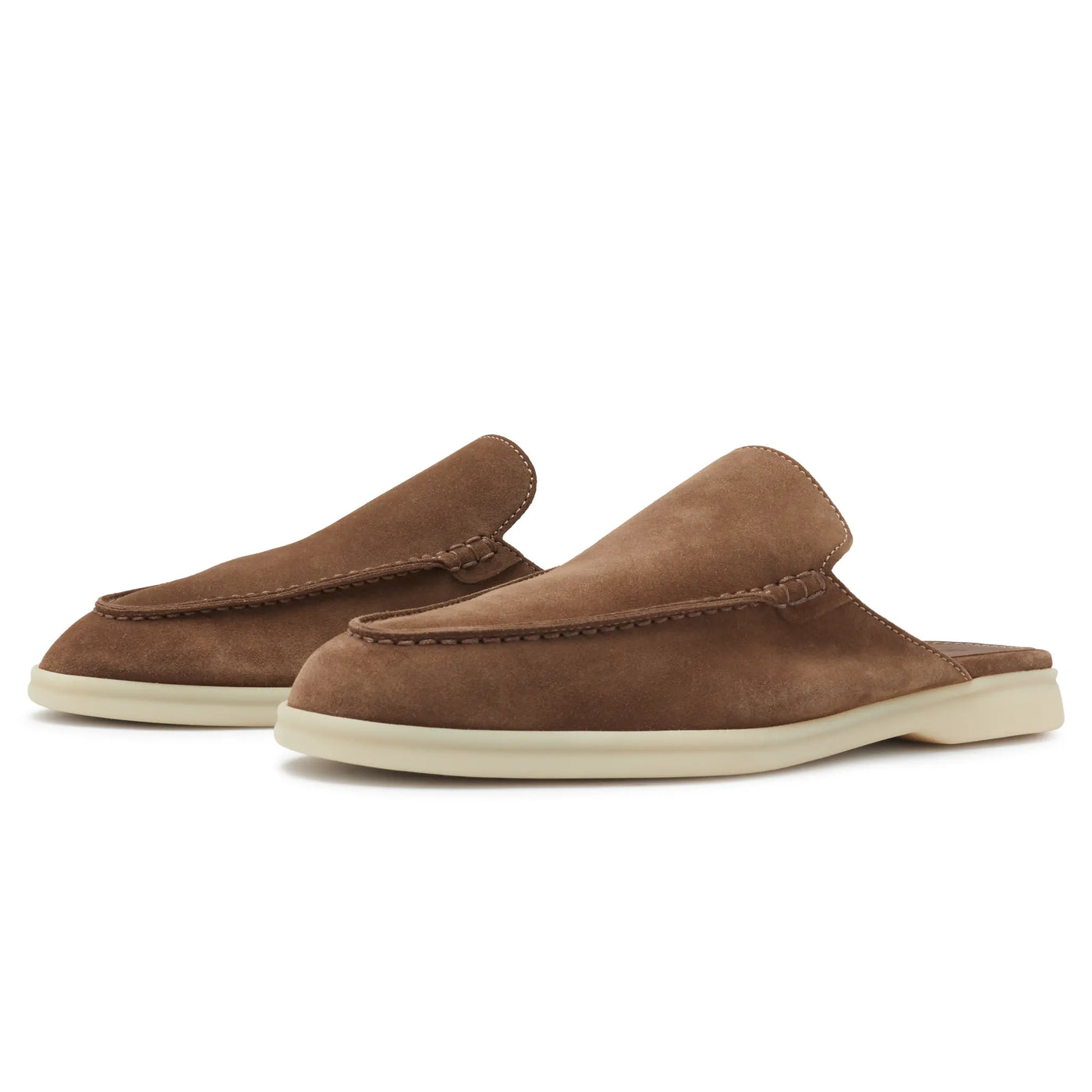 Mocassins Loro Piana Babouche Walk Suede Reikan — vue 2
