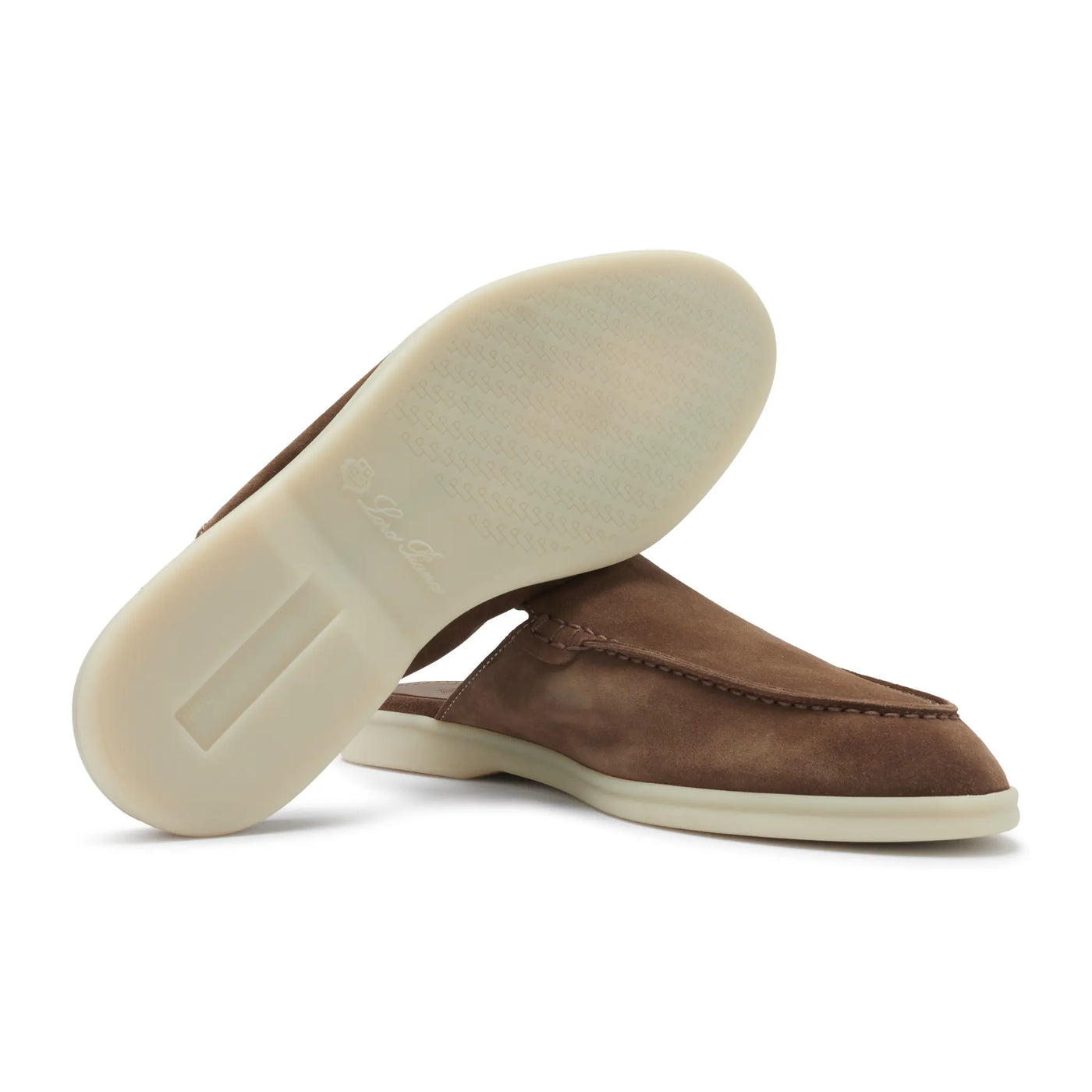 Mocassins Loro Piana Babouche Walk Suede Reikan — vue 4