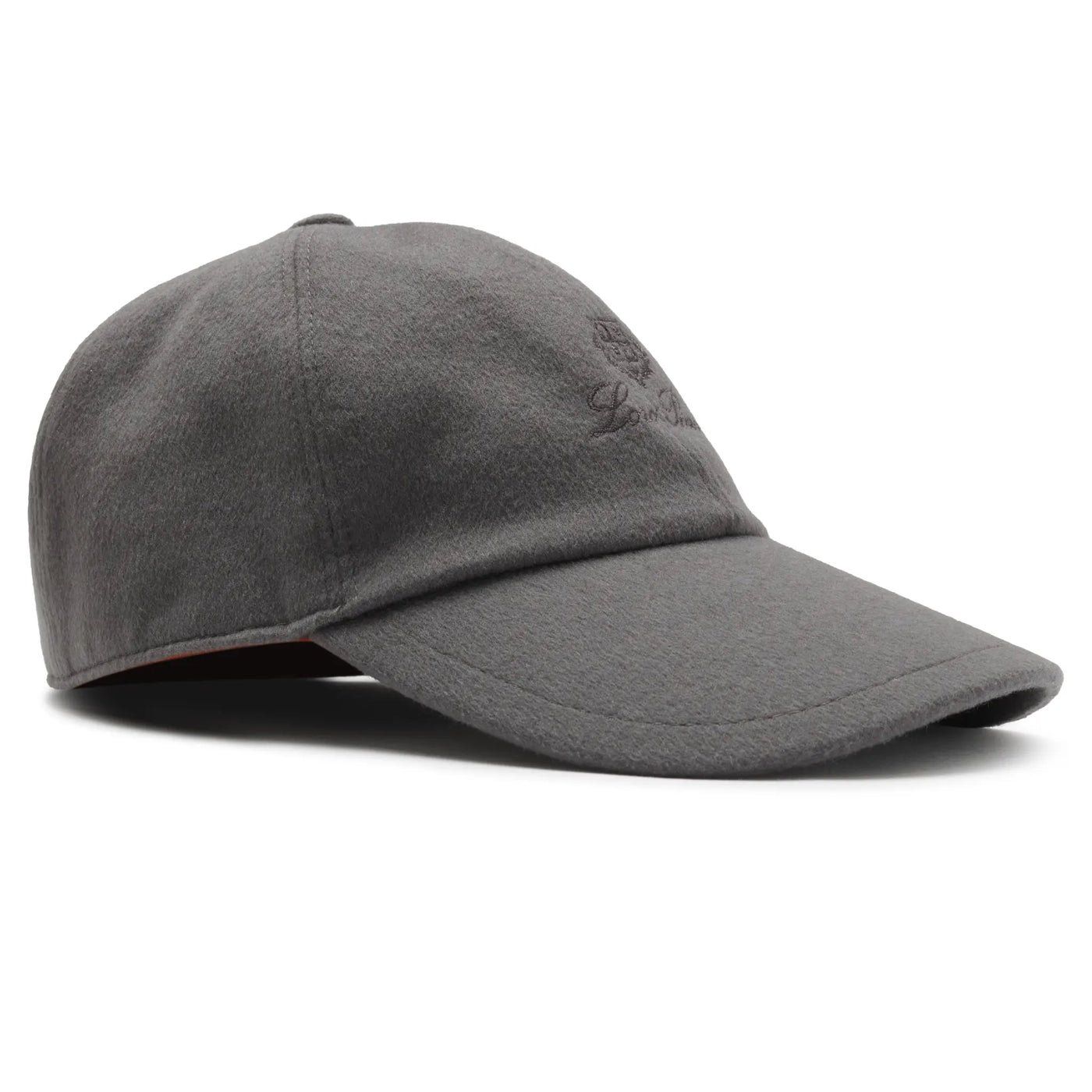 Casquette Loro Piana Cashmere Storm System Gris Baseball