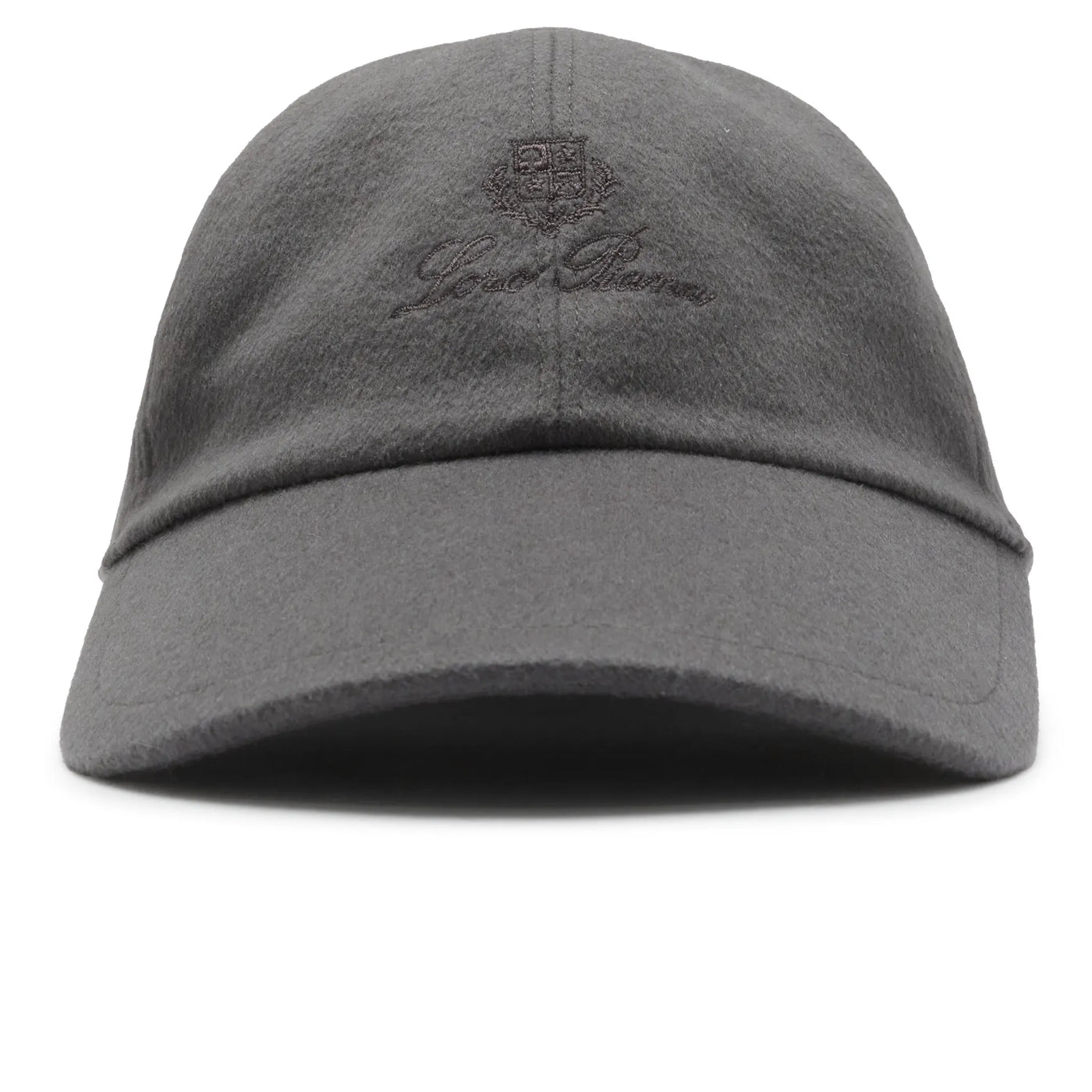 Casquette Loro Piana Cashmere Storm System Gris Baseball — vue 2