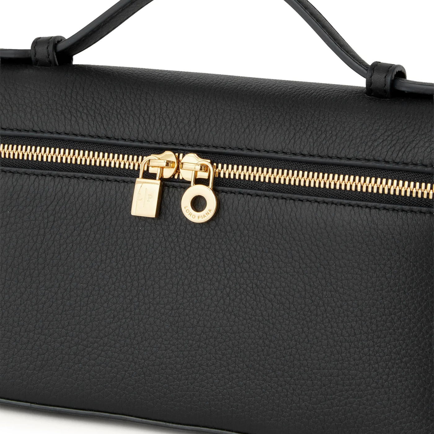 Sac à bandoulière Loro Piana Extra Pocket L19 Noir Sun Or Shoulder — vue 4
