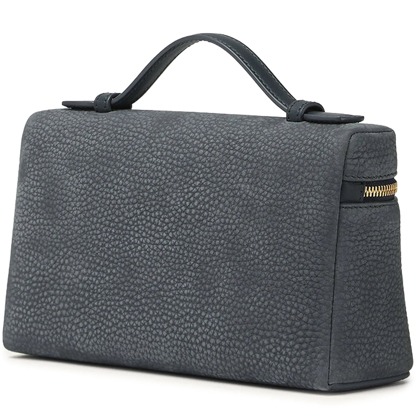 Sac à bandoulière Loro Piana Extra Pocket L19 Calfskin Bleu Vert Sun Or Shoulder — vue 2