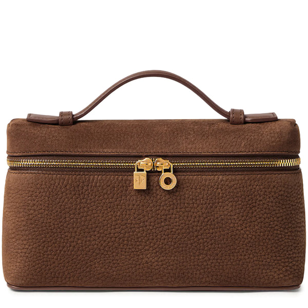 Sac à bandoulière Loro Piana Extra Pocket L19 Calfskin Marron Sun Or Shoulder
