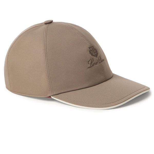 Casquette Loro Piana Microfibre Storm System Almond Ivoire Baseball