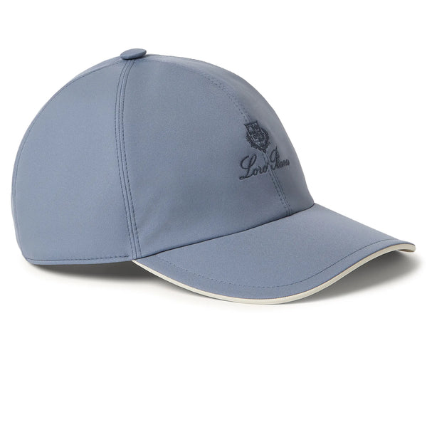 Casquette Loro Piana Microfibre Storm System Blurred Clouds Ivoire Baseball