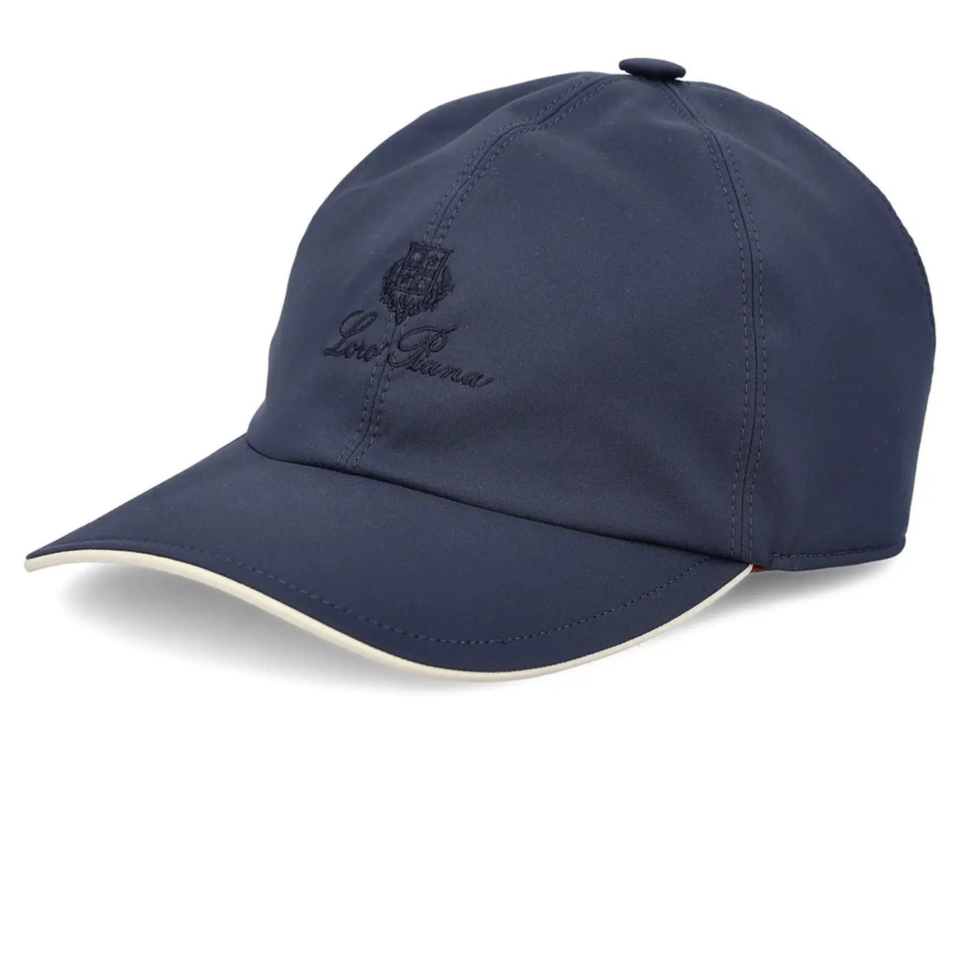 Casquette Loro Piana Microfibre Storm System Royal Marine Ivoire Baseball