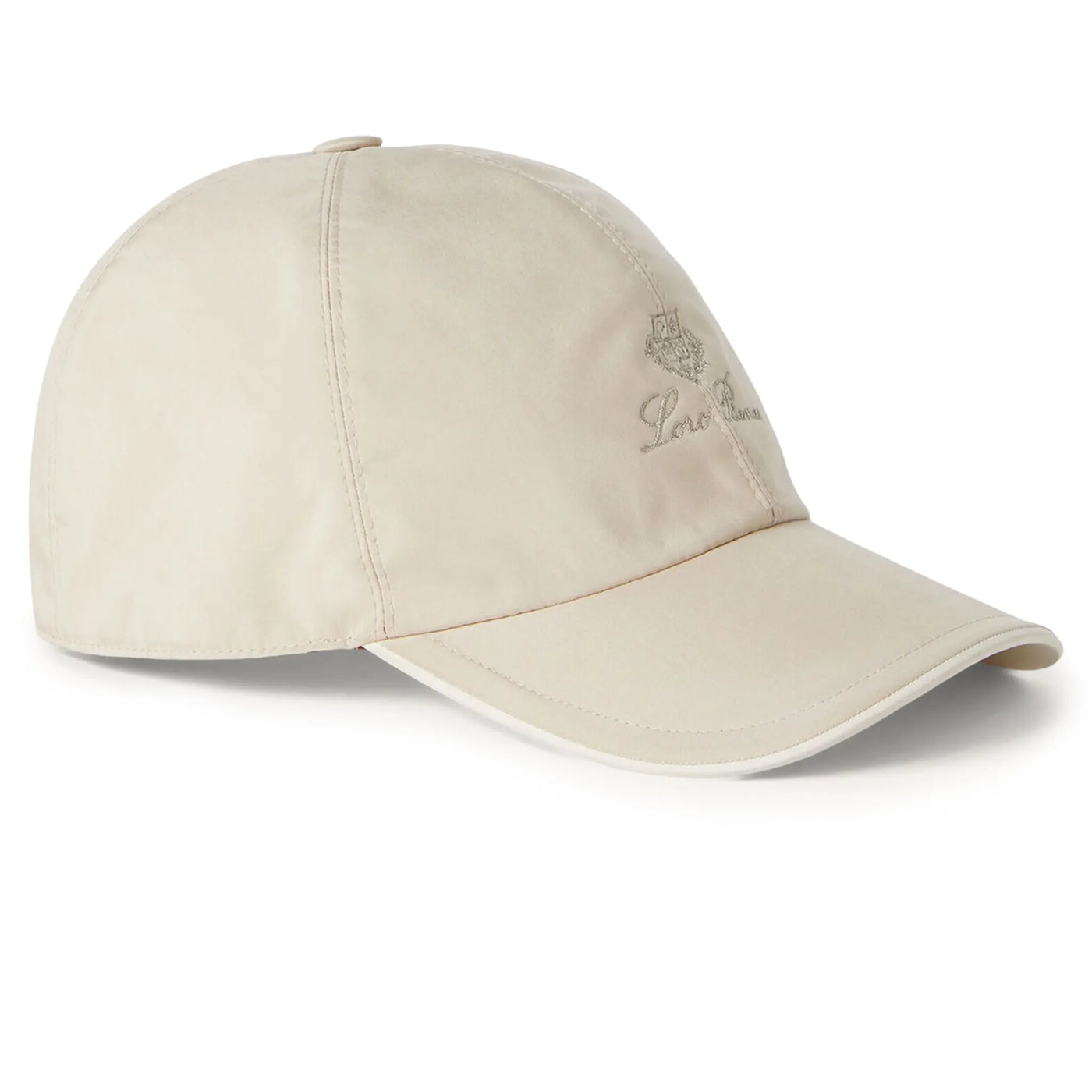 Casquette Loro Piana Microfibre Storm System Sand Shell Ivoire Baseball