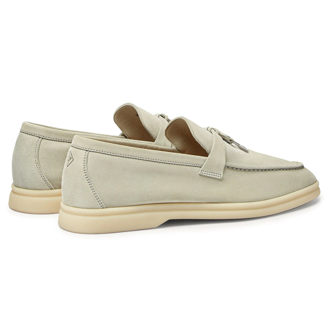 Mocassins Loro Piana Summer Charms Suede Deep Ice — vue 4
