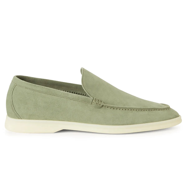 Mocassins Loro Piana Summer Walk Suede Shamrock