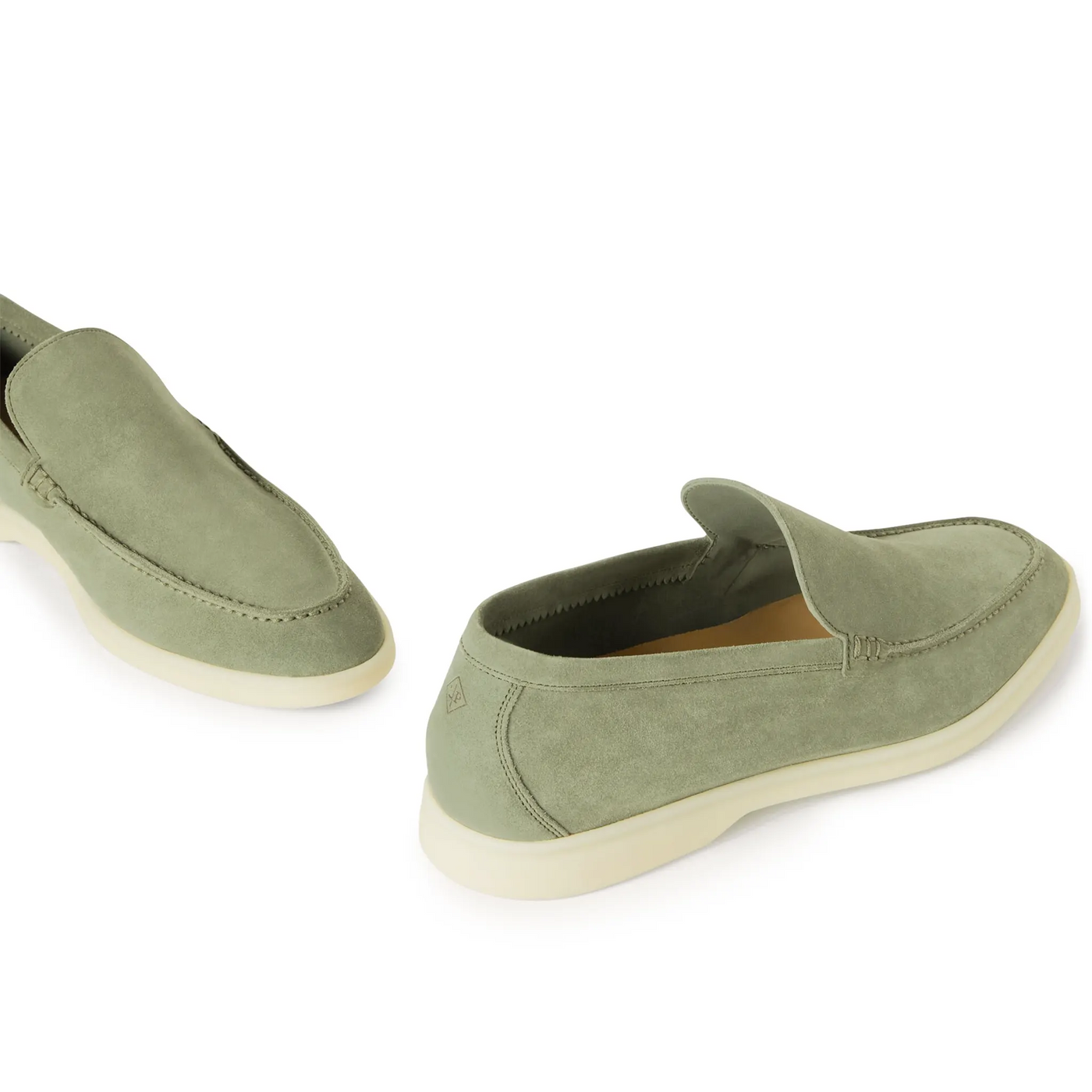 Mocassins Loro Piana Summer Walk Suede Shamrock — vue 6