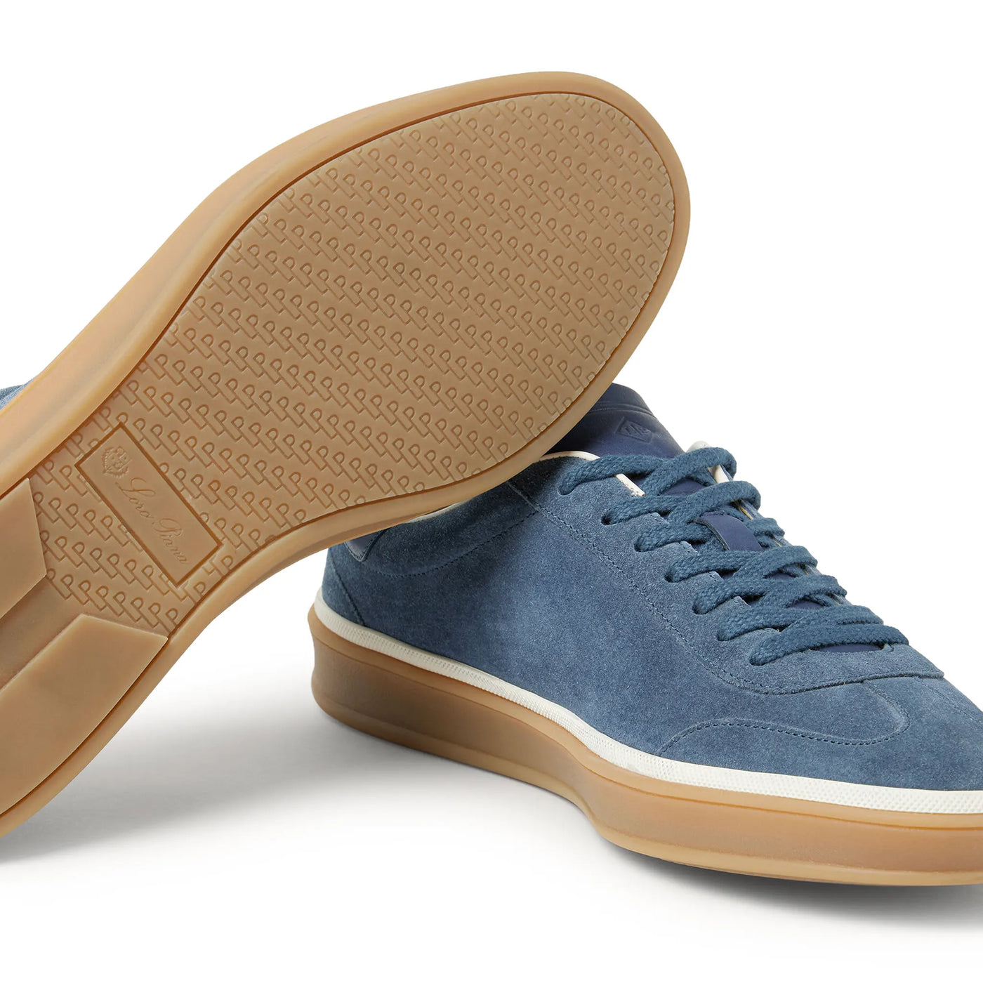 Baskets Loro Piana Tennis Walk Noir Figs (F) — vue 5