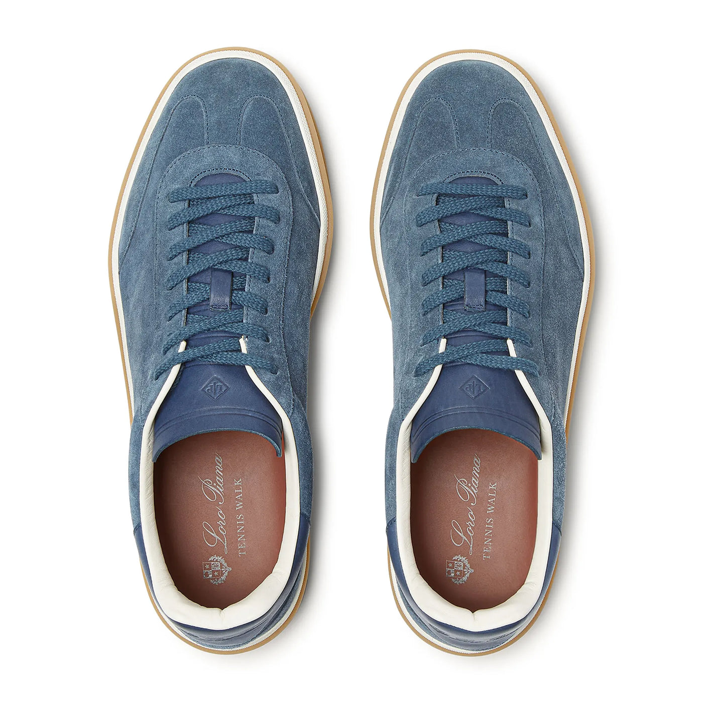 Baskets Loro Piana Tennis Walk Noir Figs (F) — vue 3