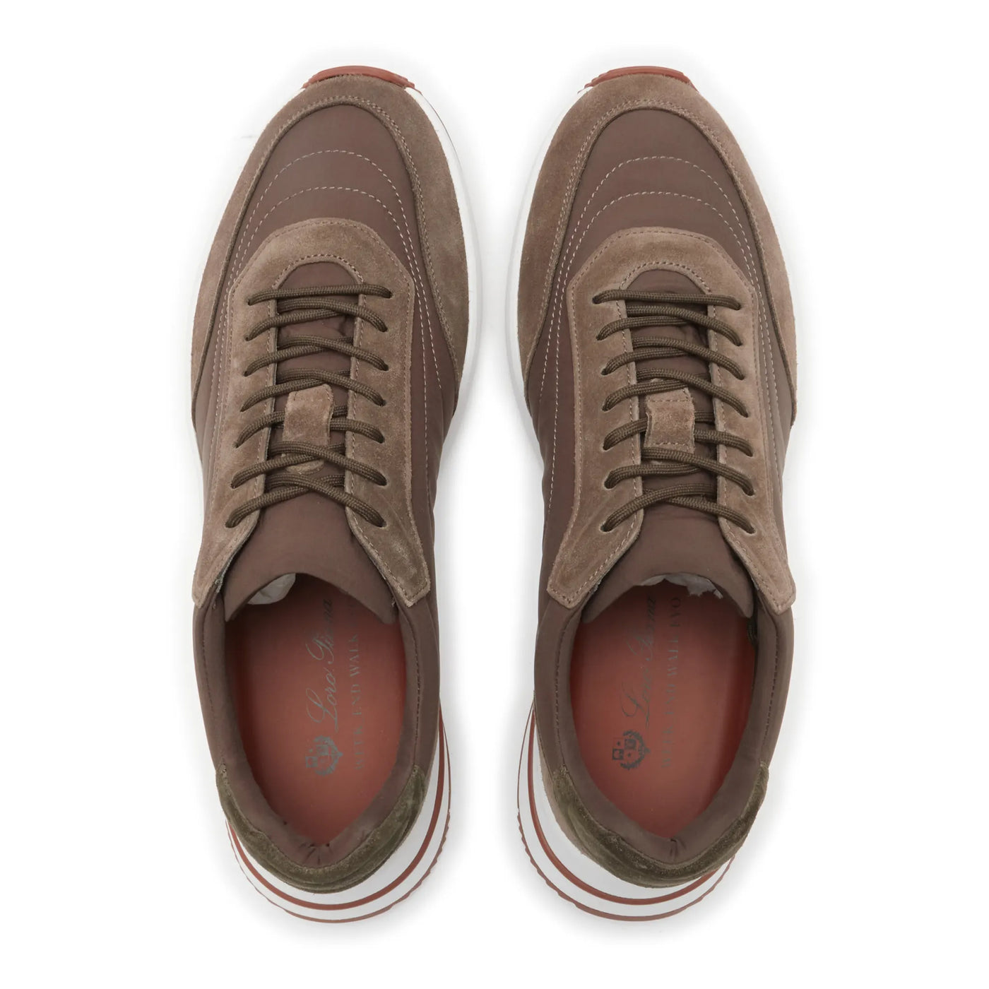 Baskets Loro Piana Week End Walk Ancient Sage — vue 4