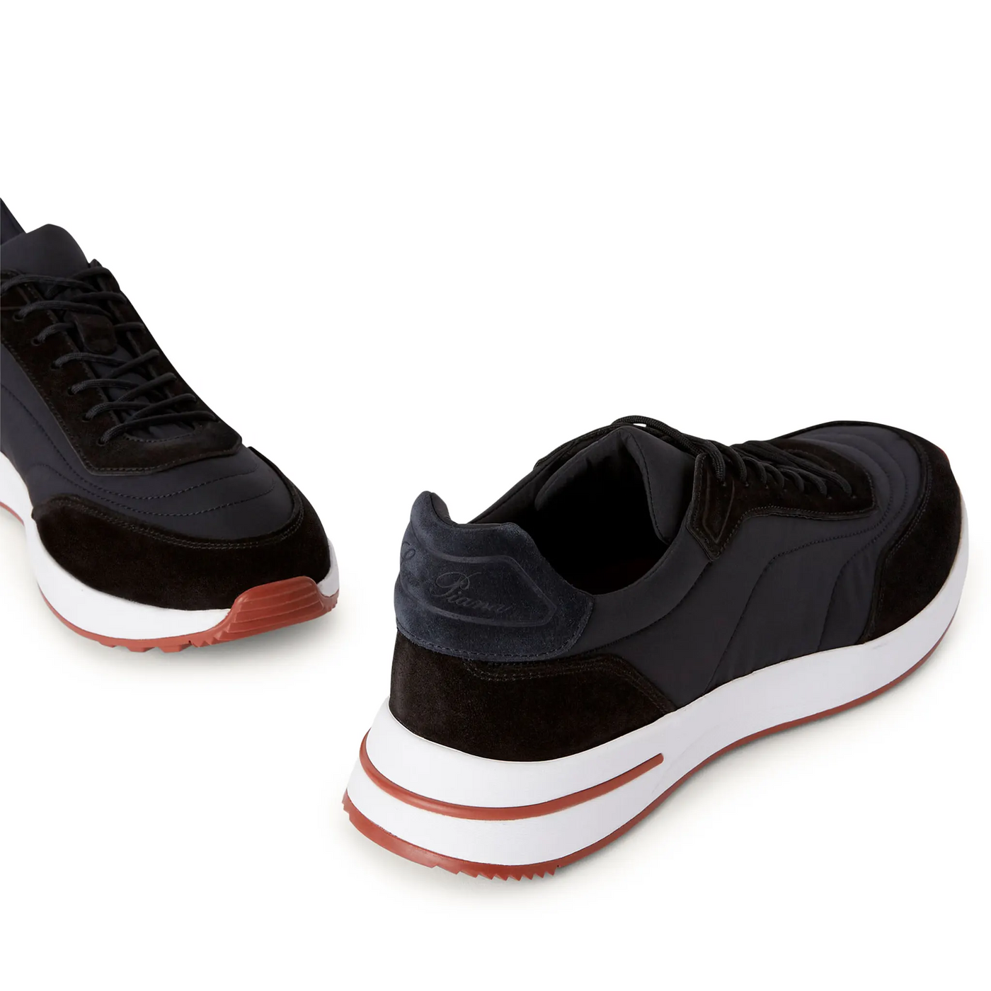 Baskets Loro Piana Week End Walk Noir — vue 6