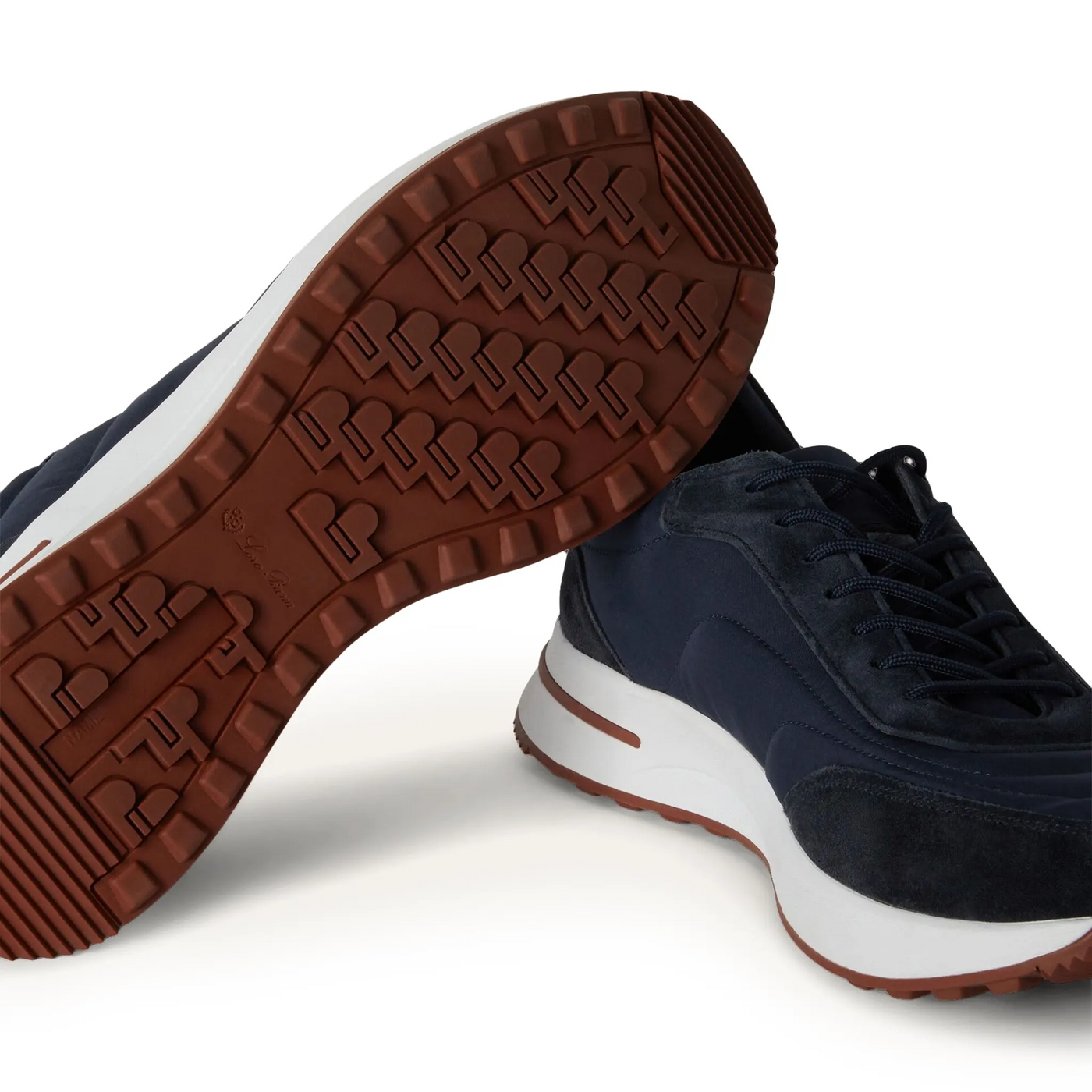 Baskets Loro Piana Week End Walk Marine — vue 4