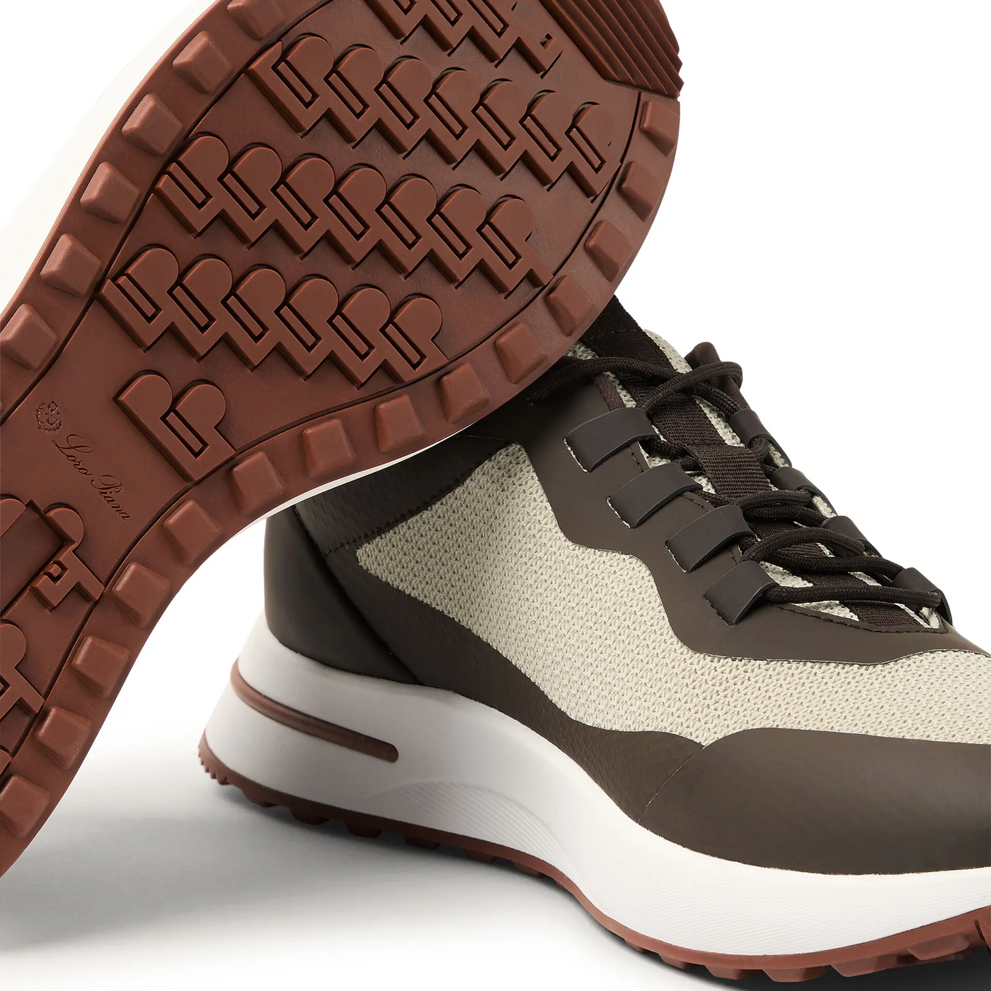 Baskets Loro Piana Week End Walk Desert Clair Mesh — vue 5