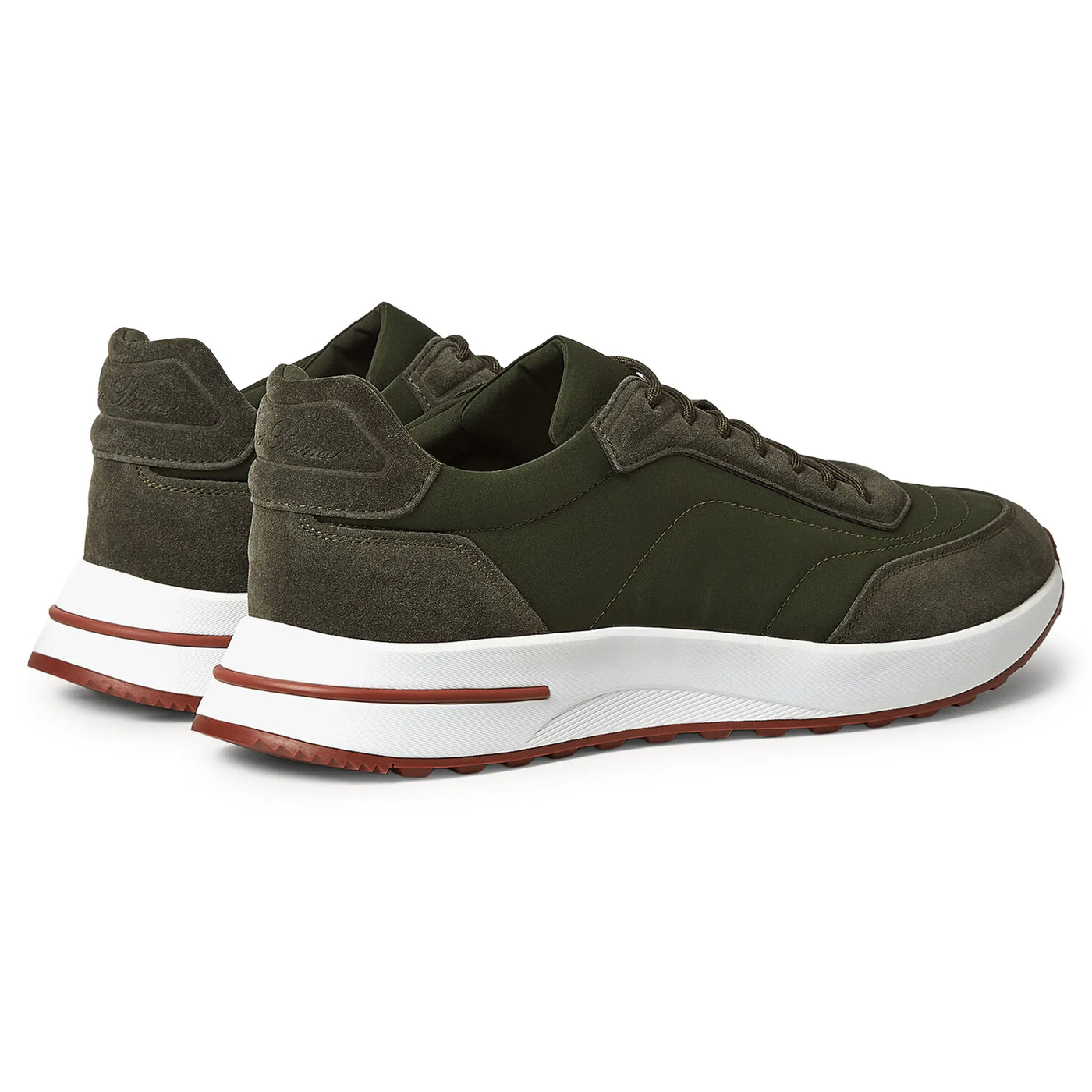 Baskets Loro Piana Week End Walk Ireland Vert — vue 3