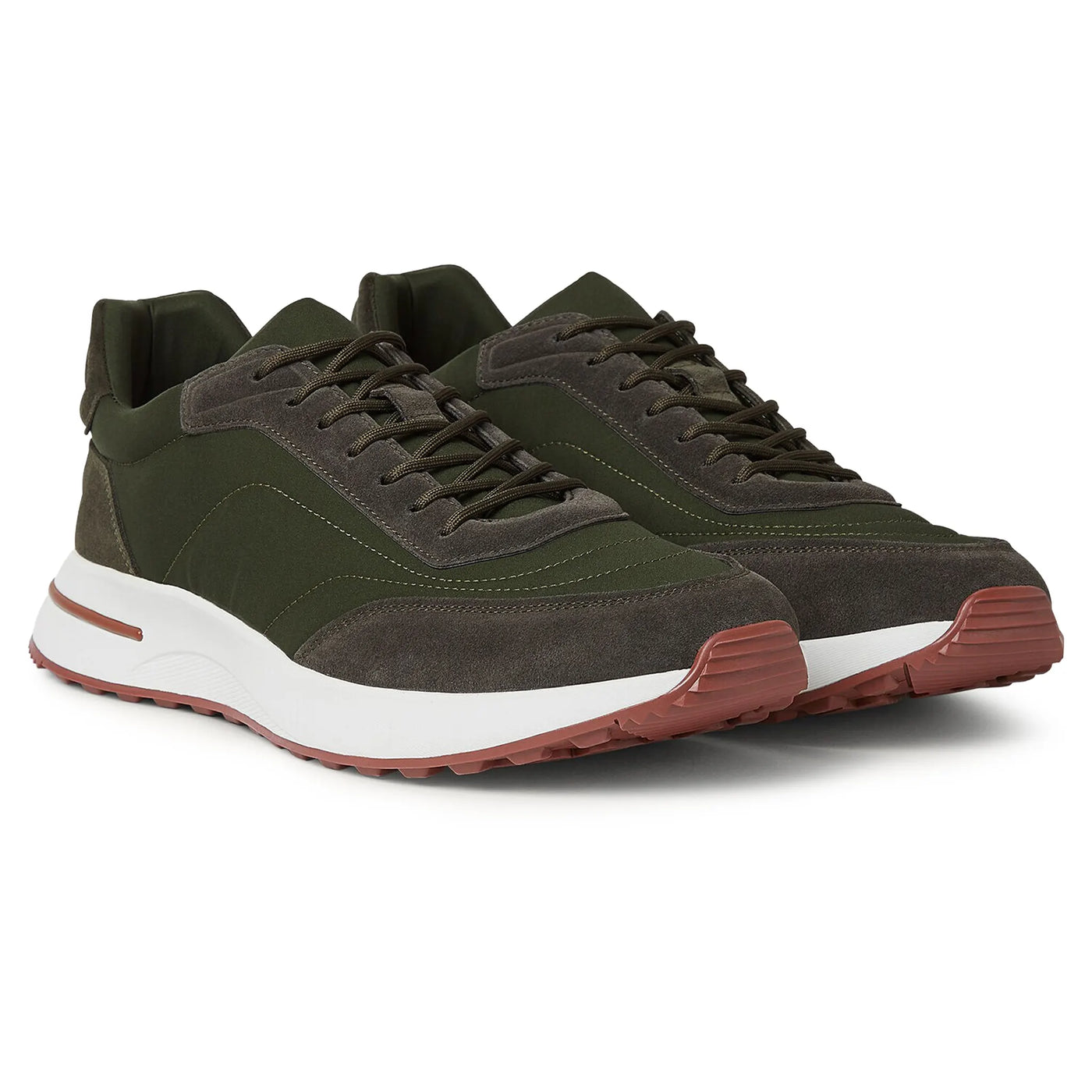 Baskets Loro Piana Week End Walk Ireland Vert — vue 2