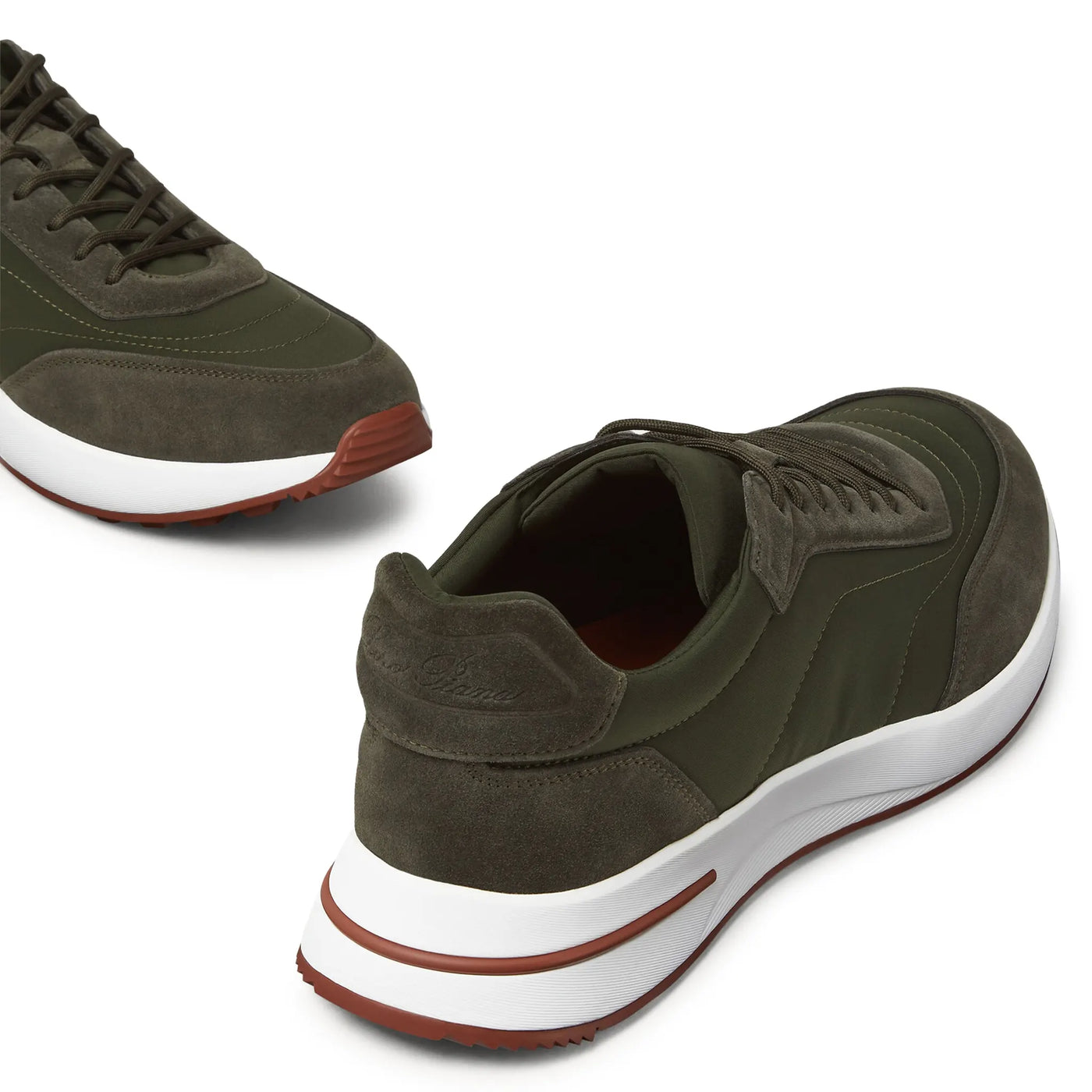 Baskets Loro Piana Week End Walk Ireland Vert — vue 6