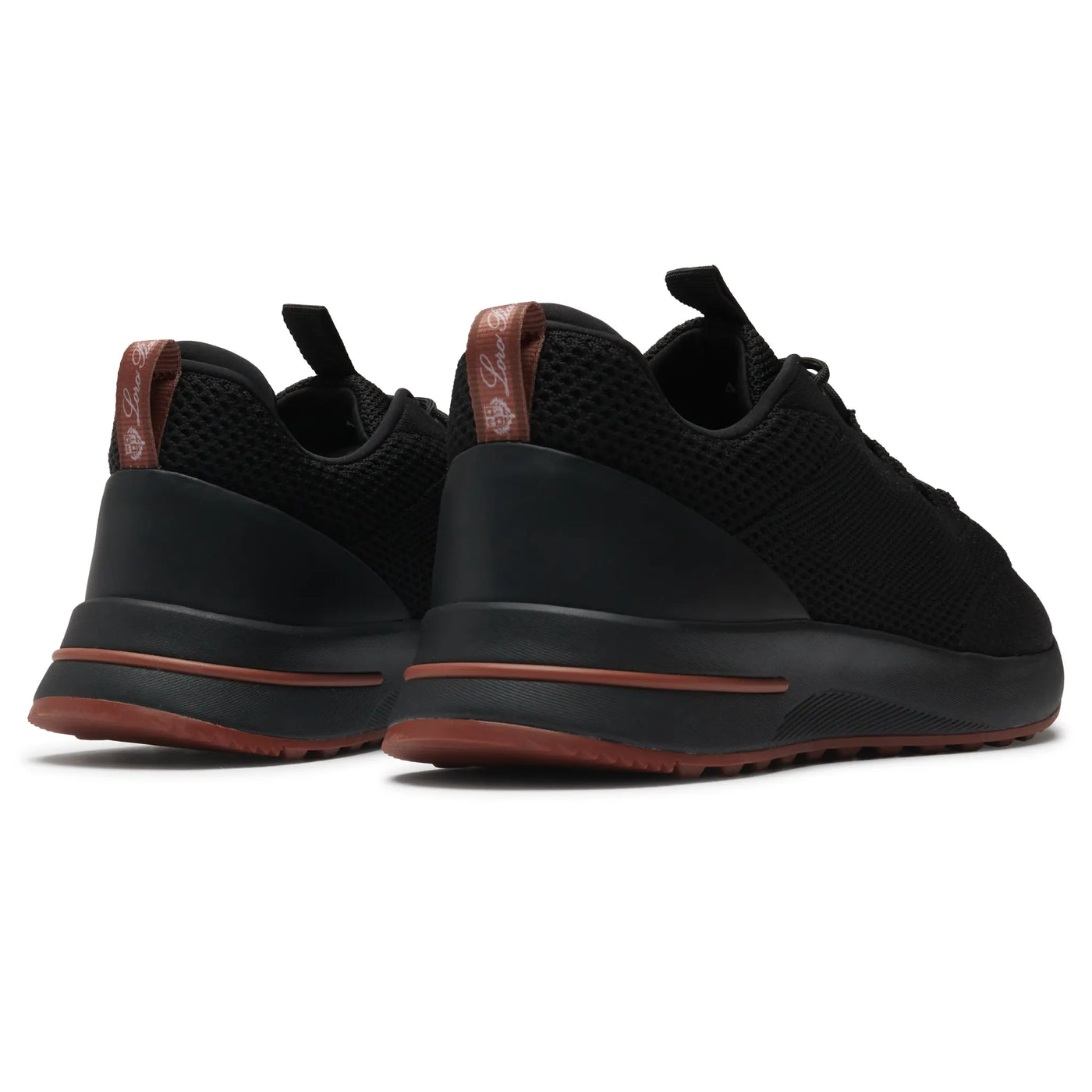Baskets Loro Piana Week End Walk Mesh Triple Noir — vue 4