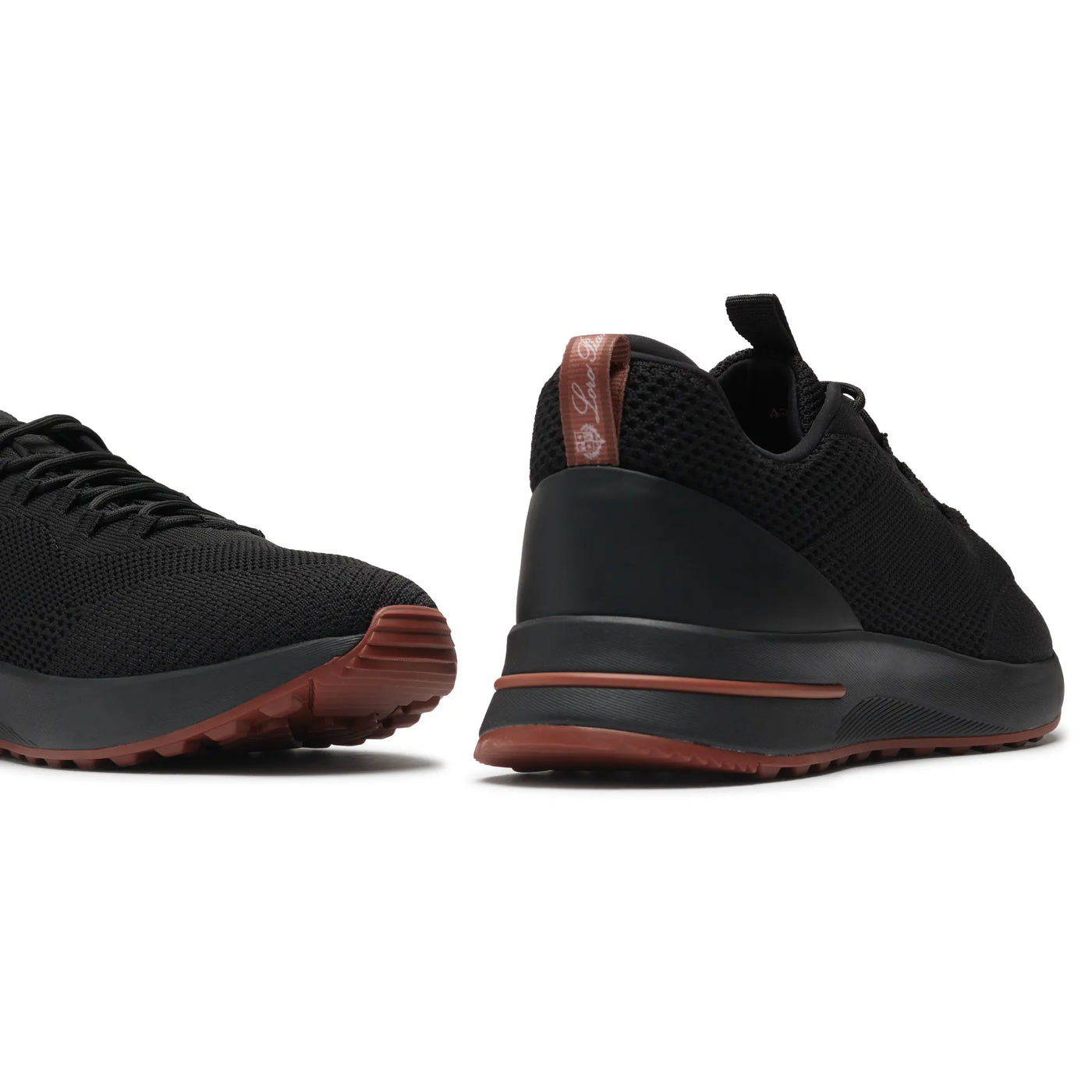 Baskets Loro Piana Week End Walk Mesh Triple Noir — vue 5
