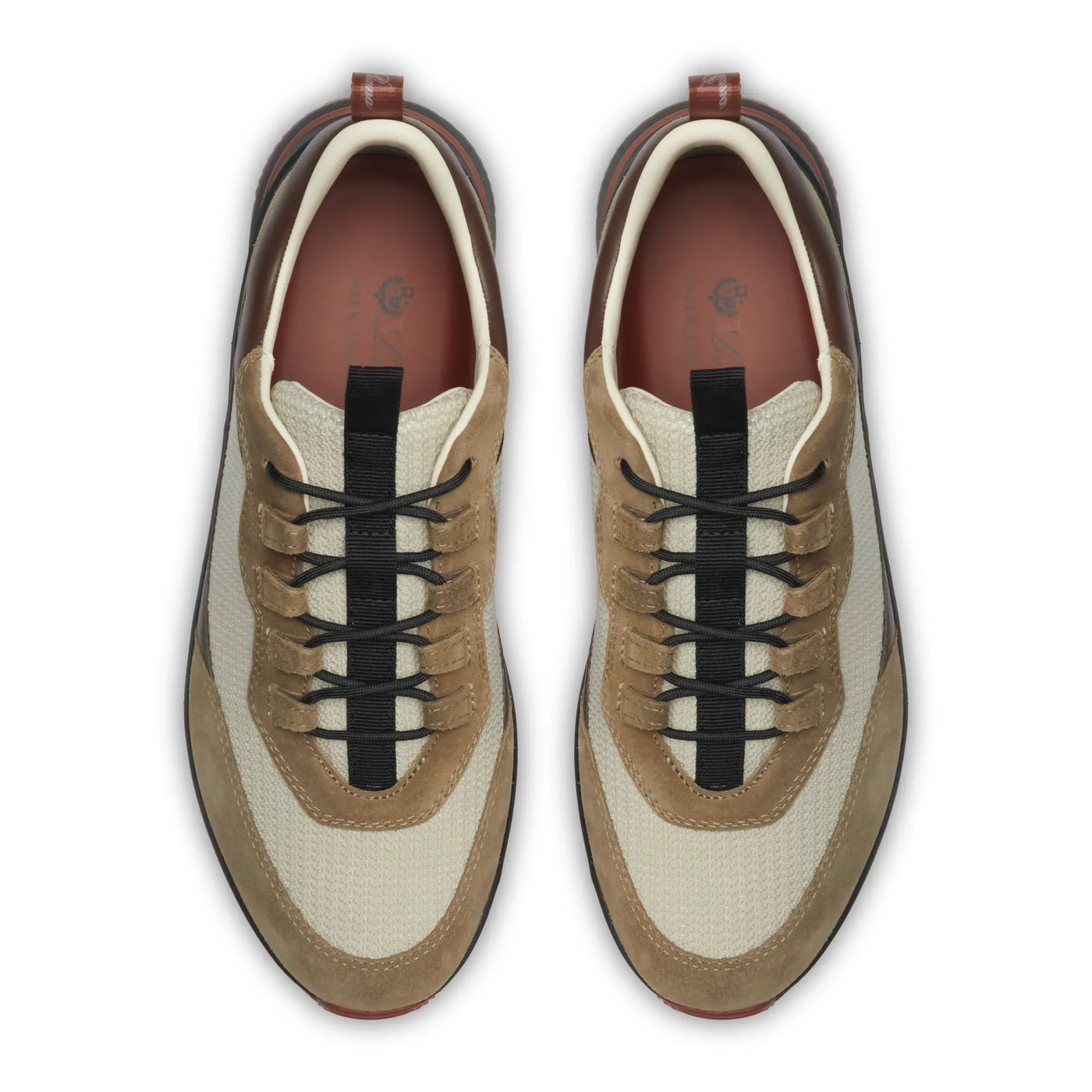 Baskets Loro Piana Week End Walk Performance Mesh Crest — vue 3