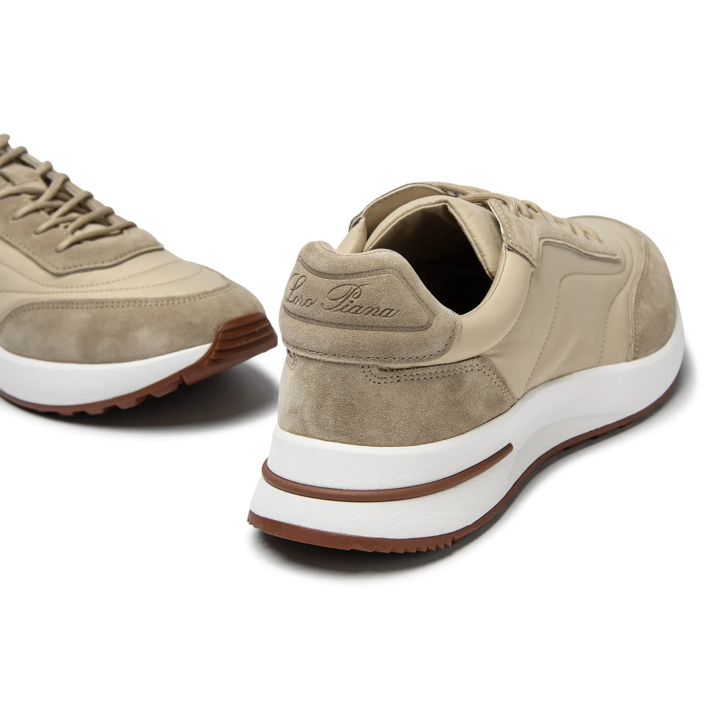 Baskets Loro Piana Week End Walk Sand Shell — vue 6