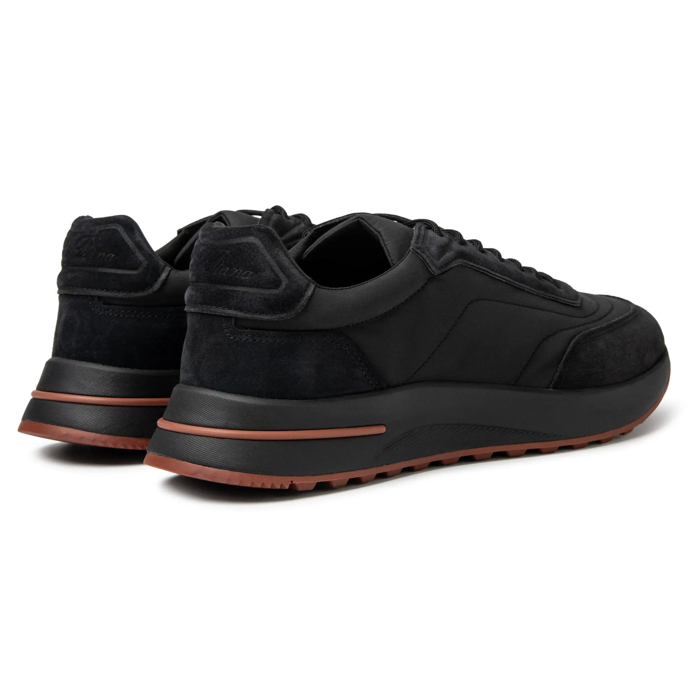 Baskets Loro Piana Week End Walk Triple Noir — vue 3