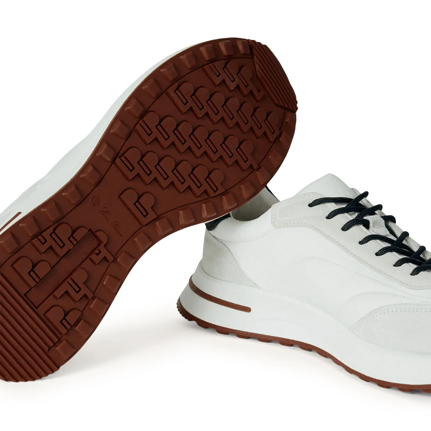 Baskets Loro Piana Week End Walk Blanc — vue 4