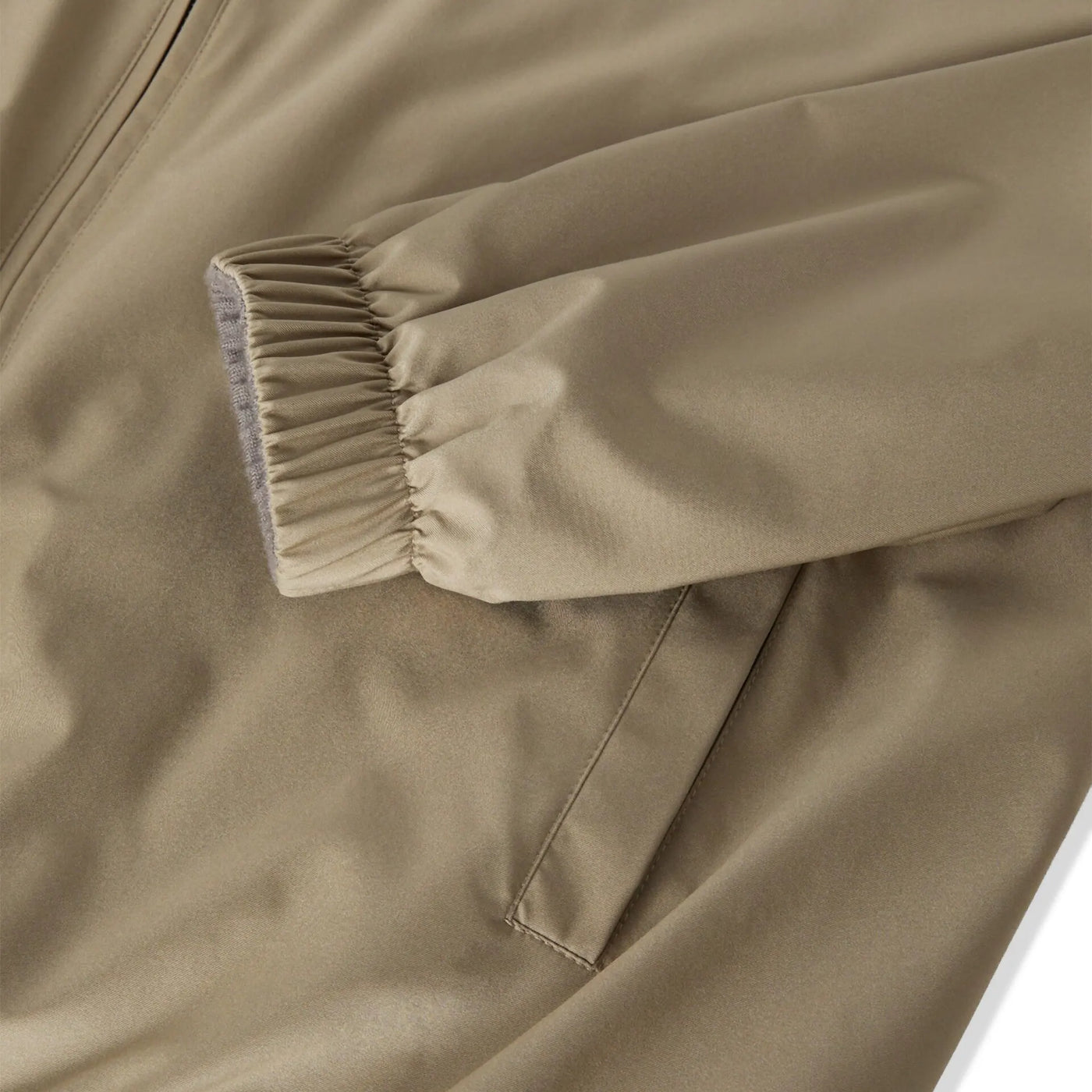 Blouson Loro Piana Windmate Storm System Tobacco Ermine Marron Bomber — vue 5